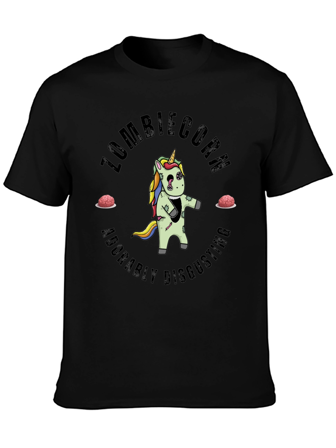 Zombiecorn Adorably Disgusting Graphic Tee