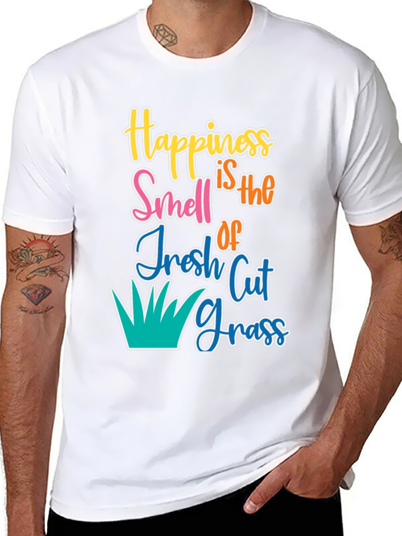 Happiness is the Smell of Fresh Cut Grass T-Shirt