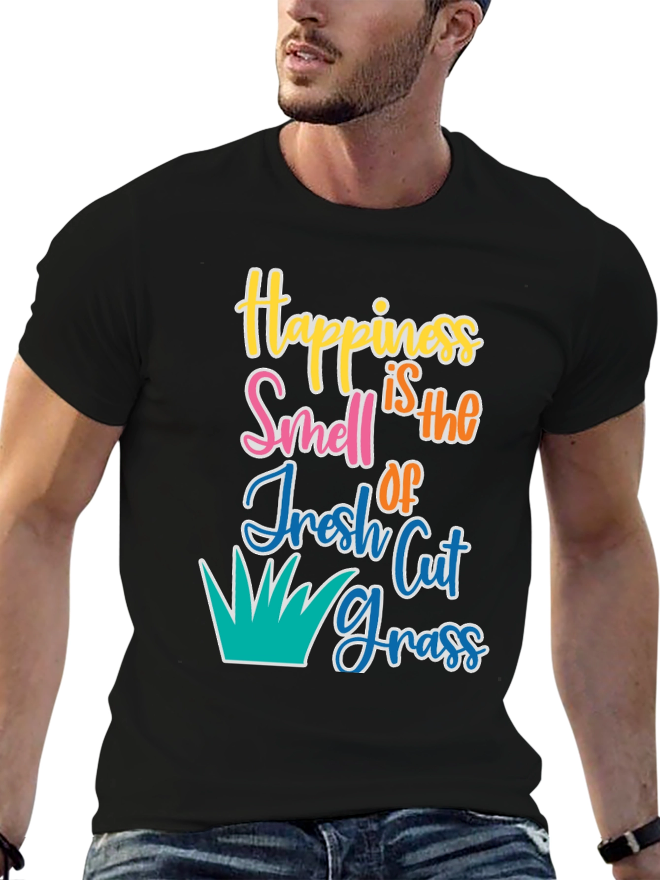 Happiness is the Smell of Fresh Cut Grass T-Shirt