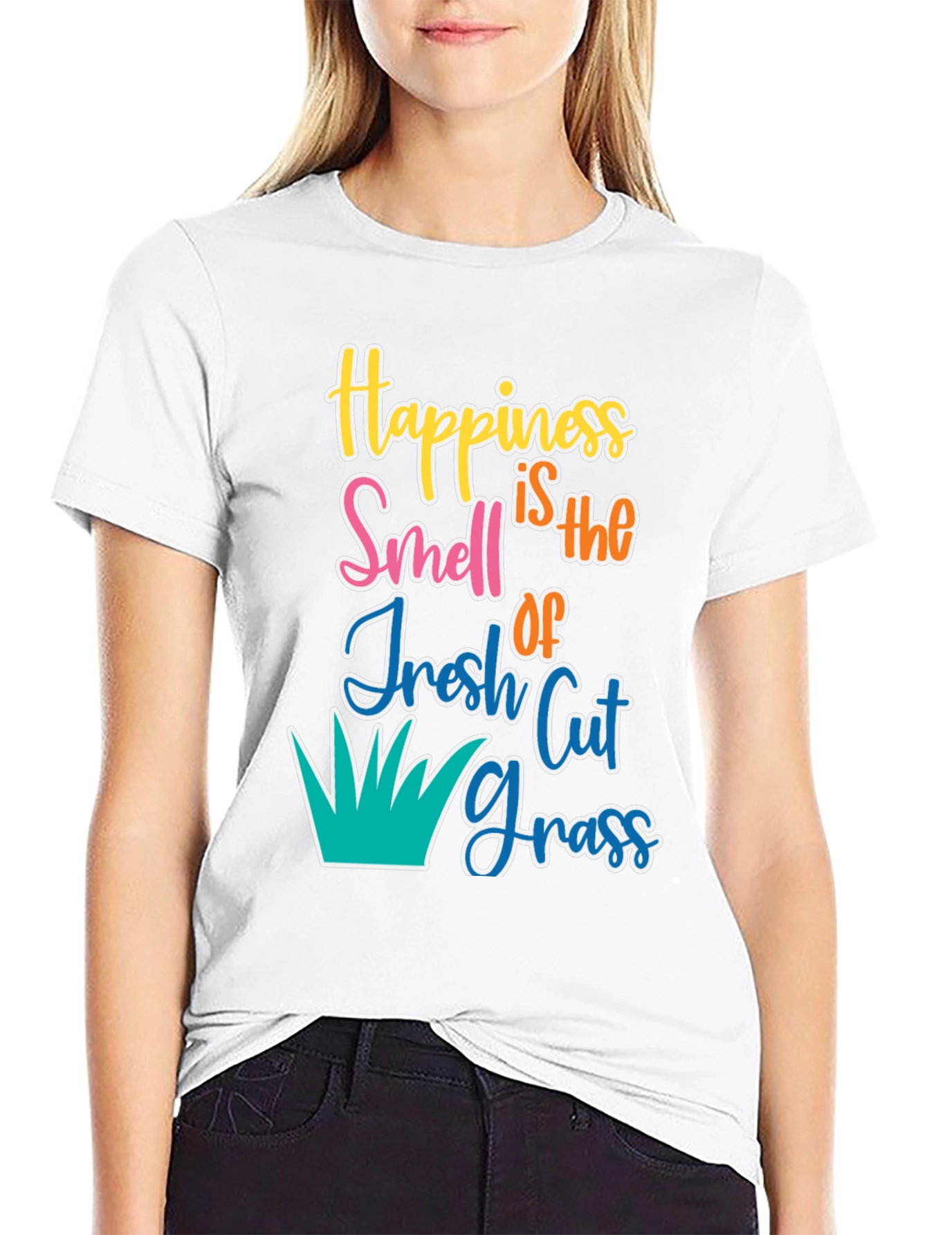 Happiness is the Smell of Fresh Cut Grass T-Shirt