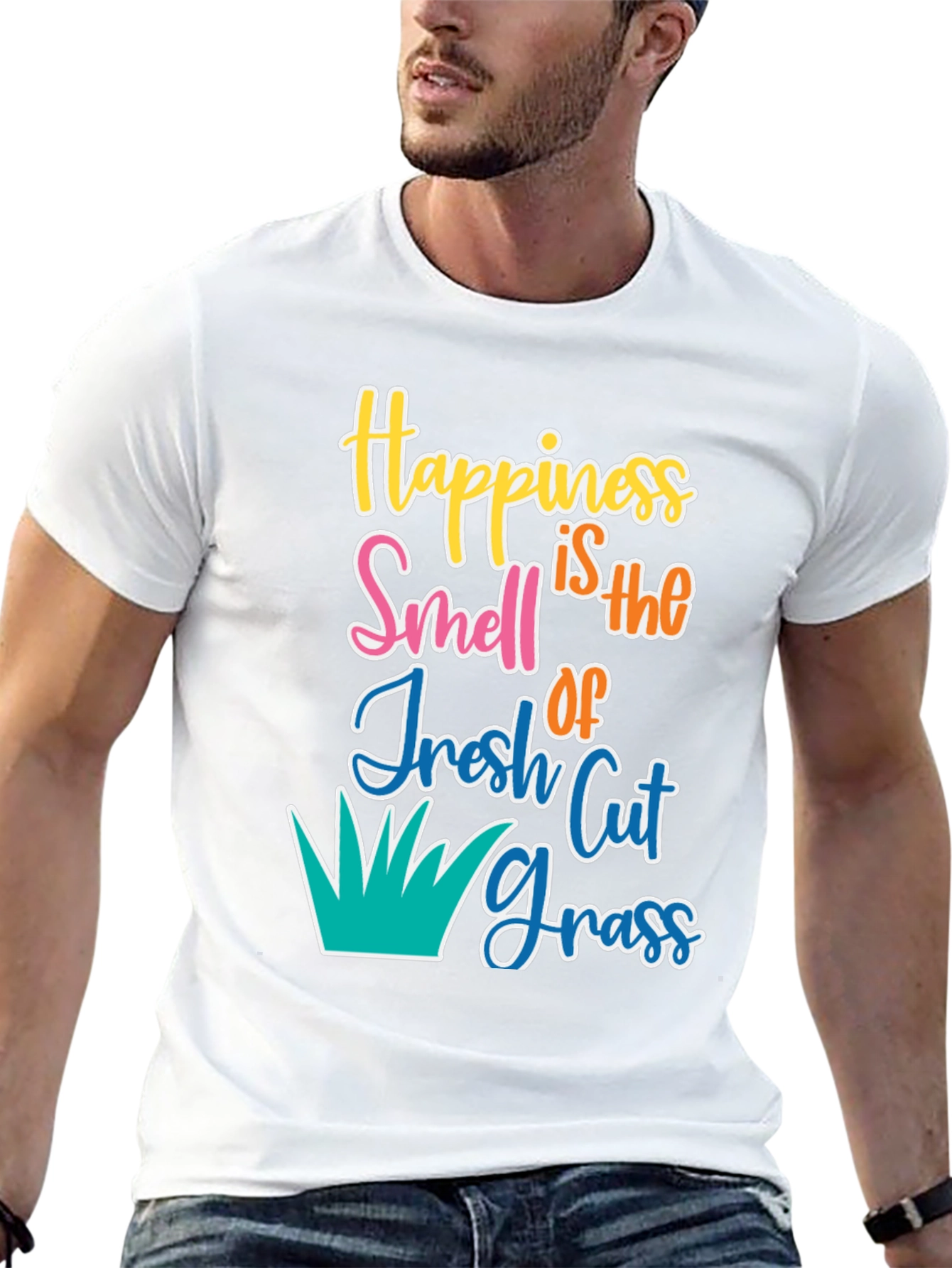 Happiness is the Smell of Fresh Cut Grass T-Shirt