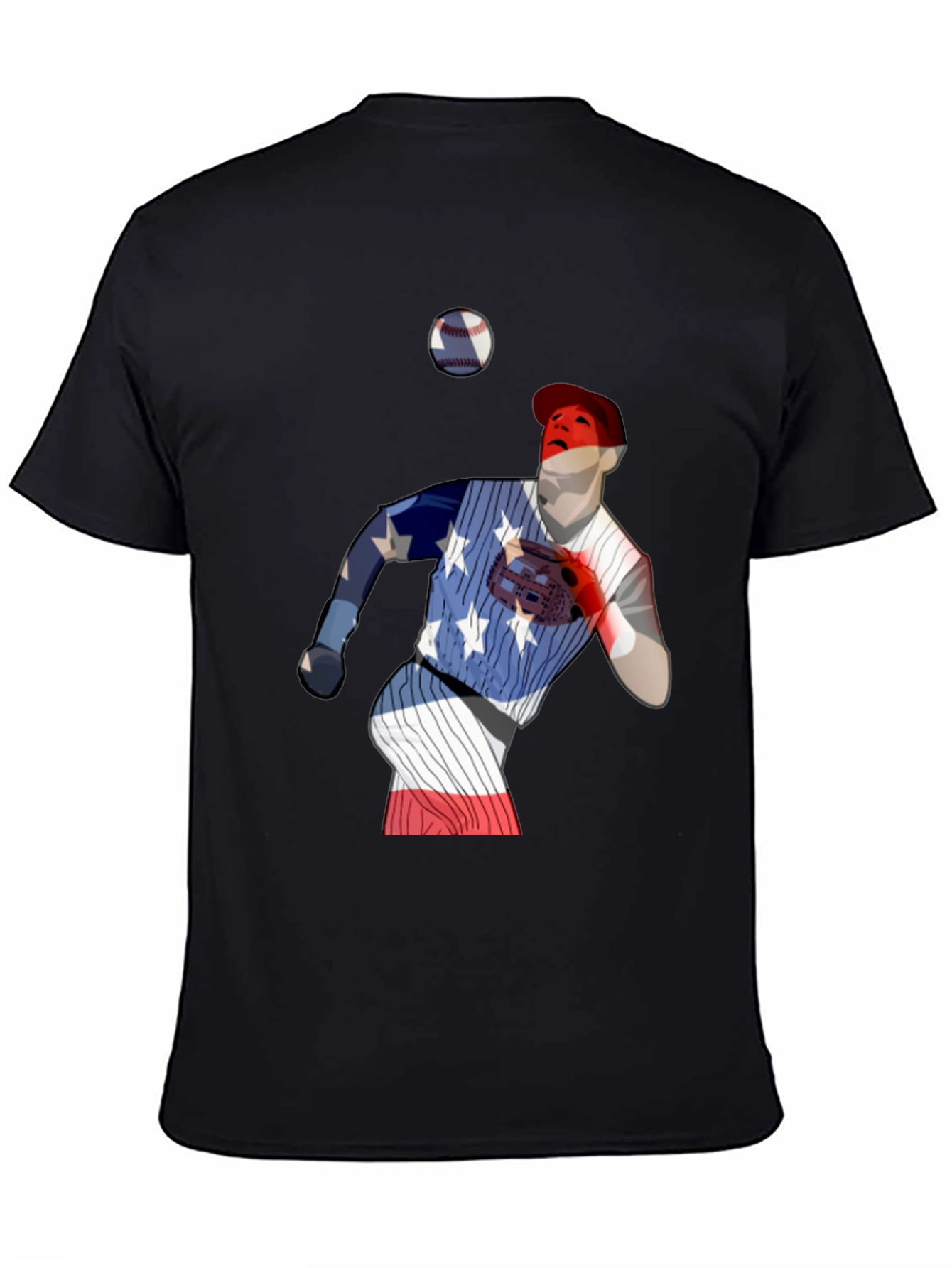 Patriotic Baseball T-Shirt