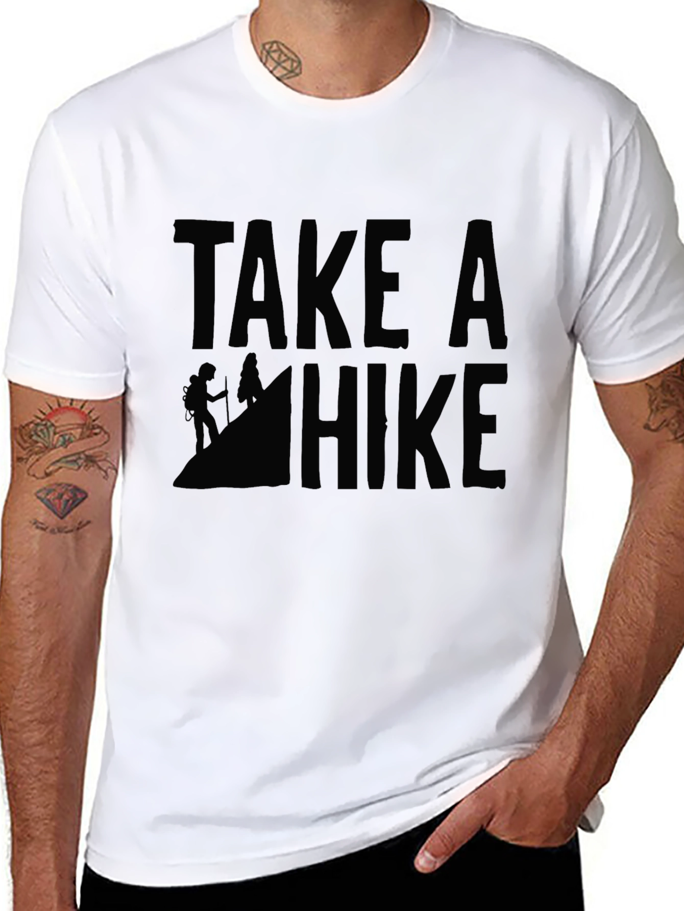 Take a Hike Graphic Tee - Adventure Shirt