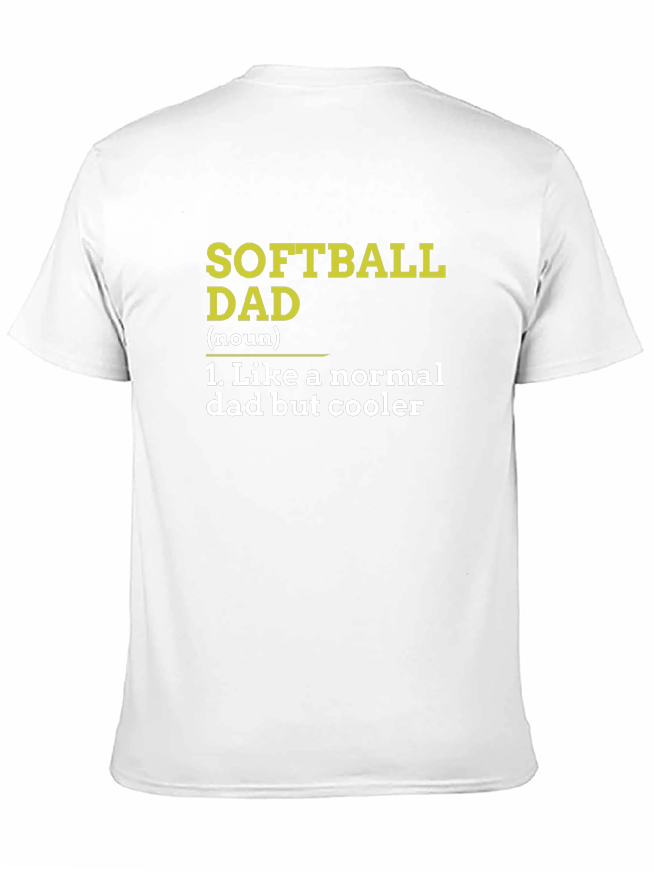 Softball Dad Graphic T-Shirt