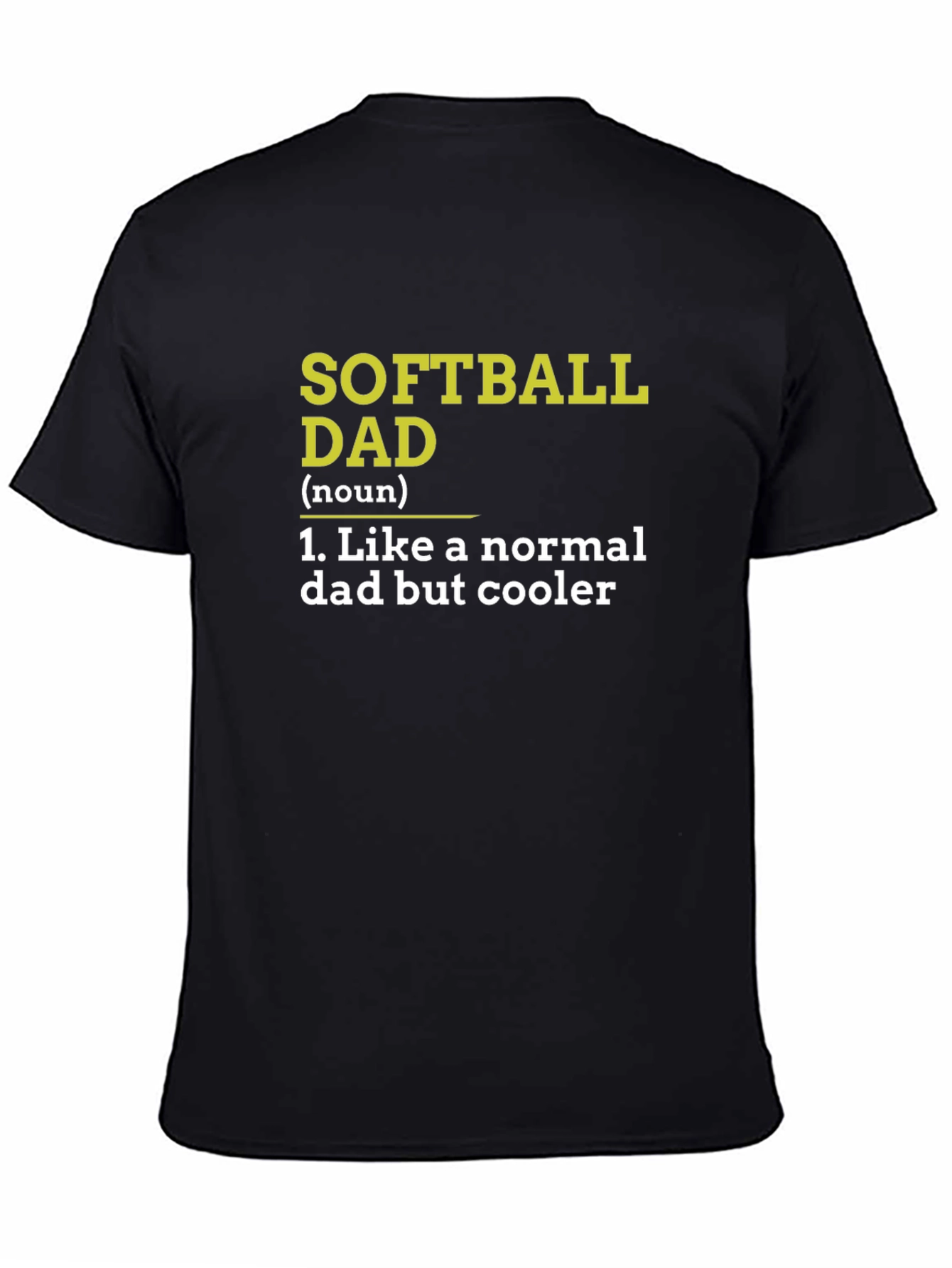 Softball Dad Graphic T-Shirt