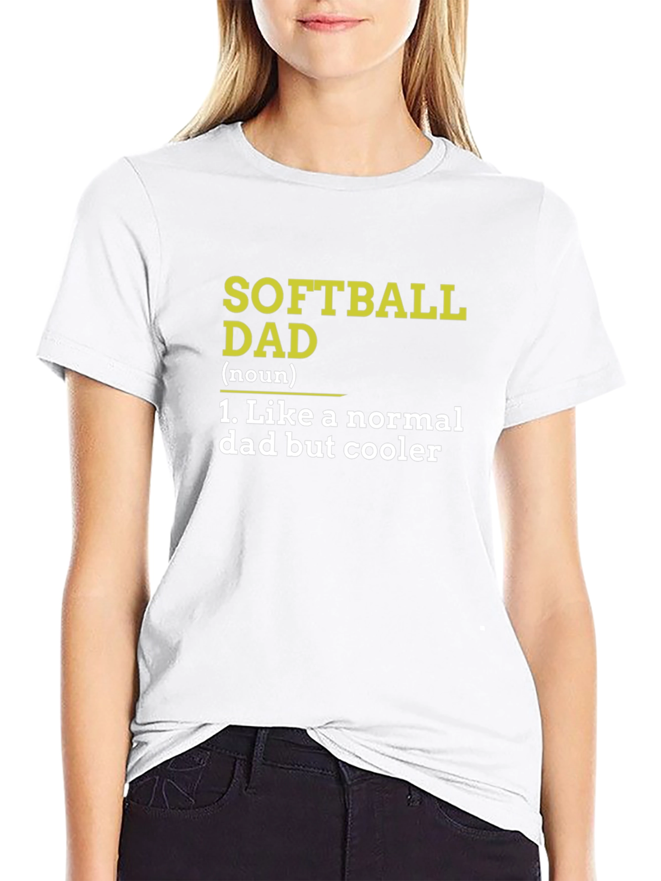 Softball Dad Graphic T-Shirt