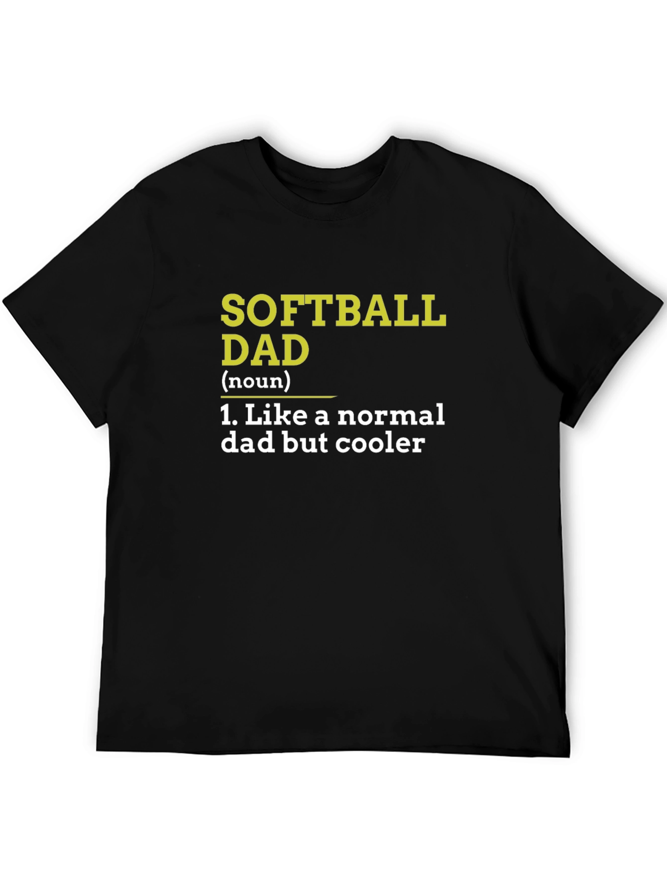 Softball Dad Graphic T-Shirt