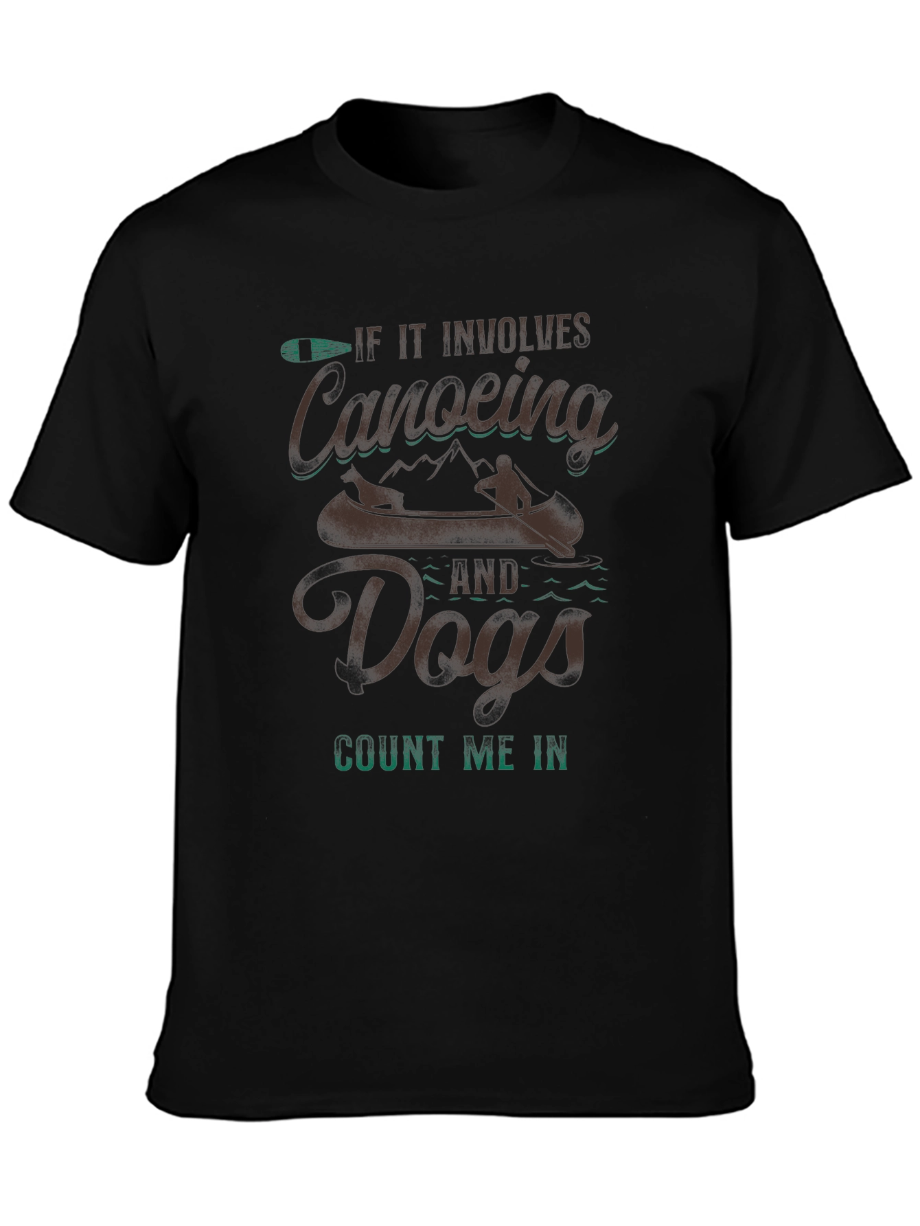 Canoeing and Dogs T-Shirt