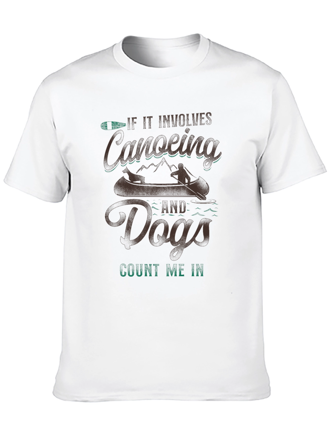 Canoeing and Dogs T-Shirt