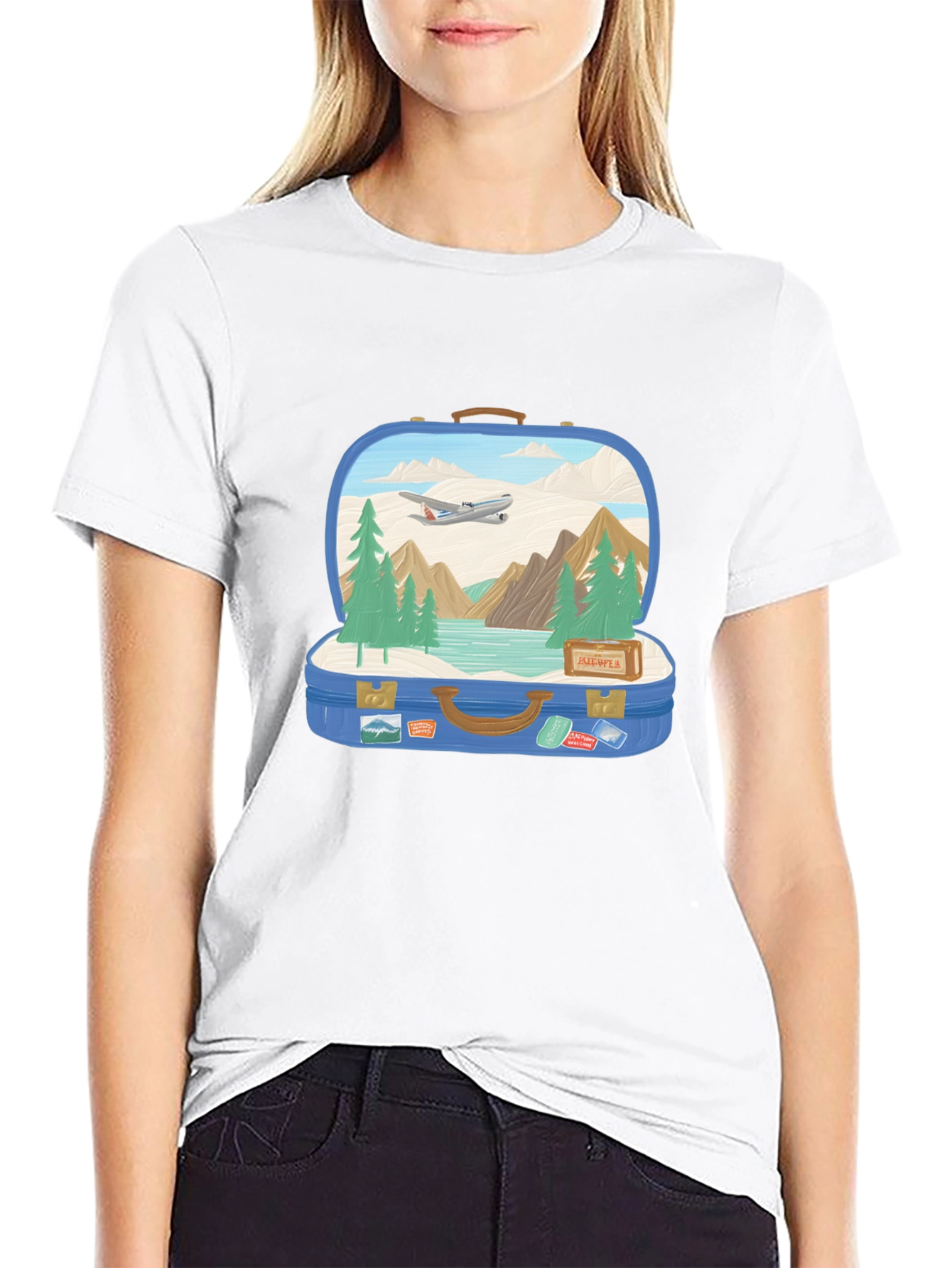 Suitcase Adventure Graphic Tee