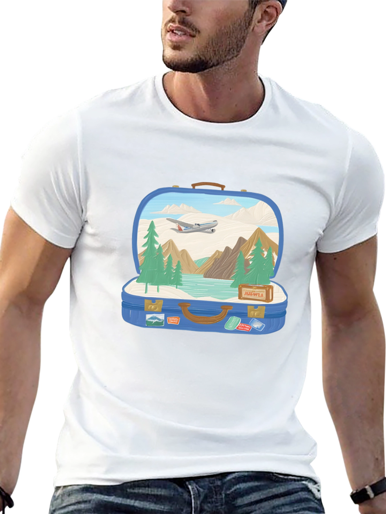 Suitcase Adventure Graphic Tee