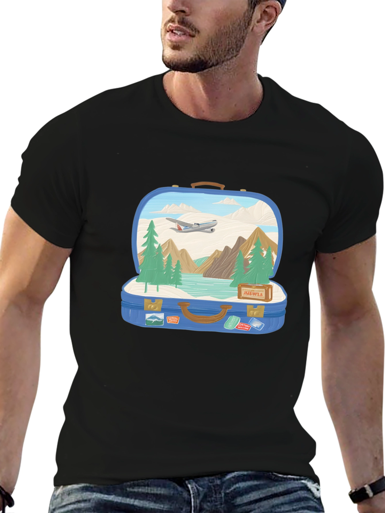 Suitcase Adventure Graphic Tee