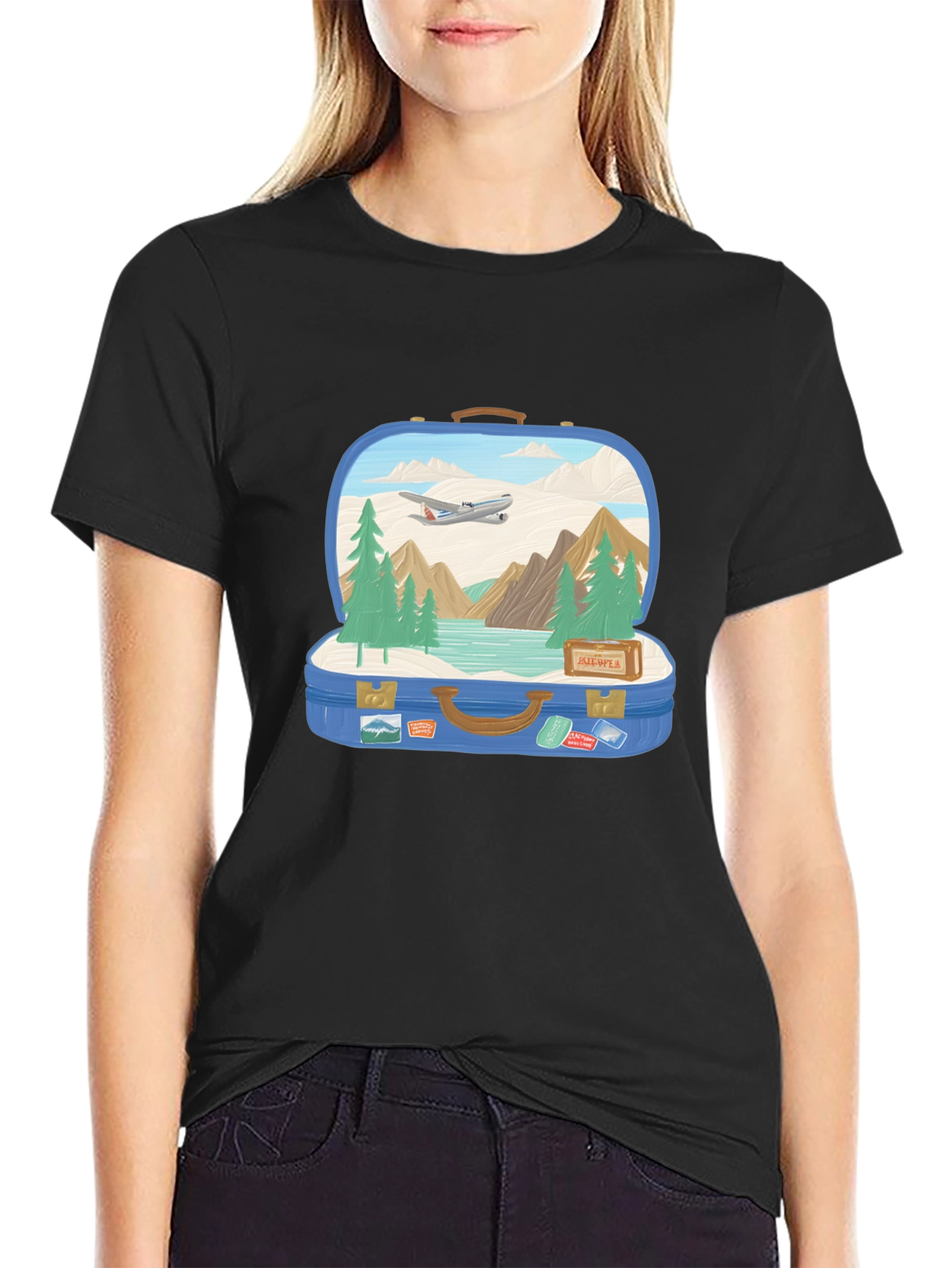 Suitcase Adventure Graphic Tee