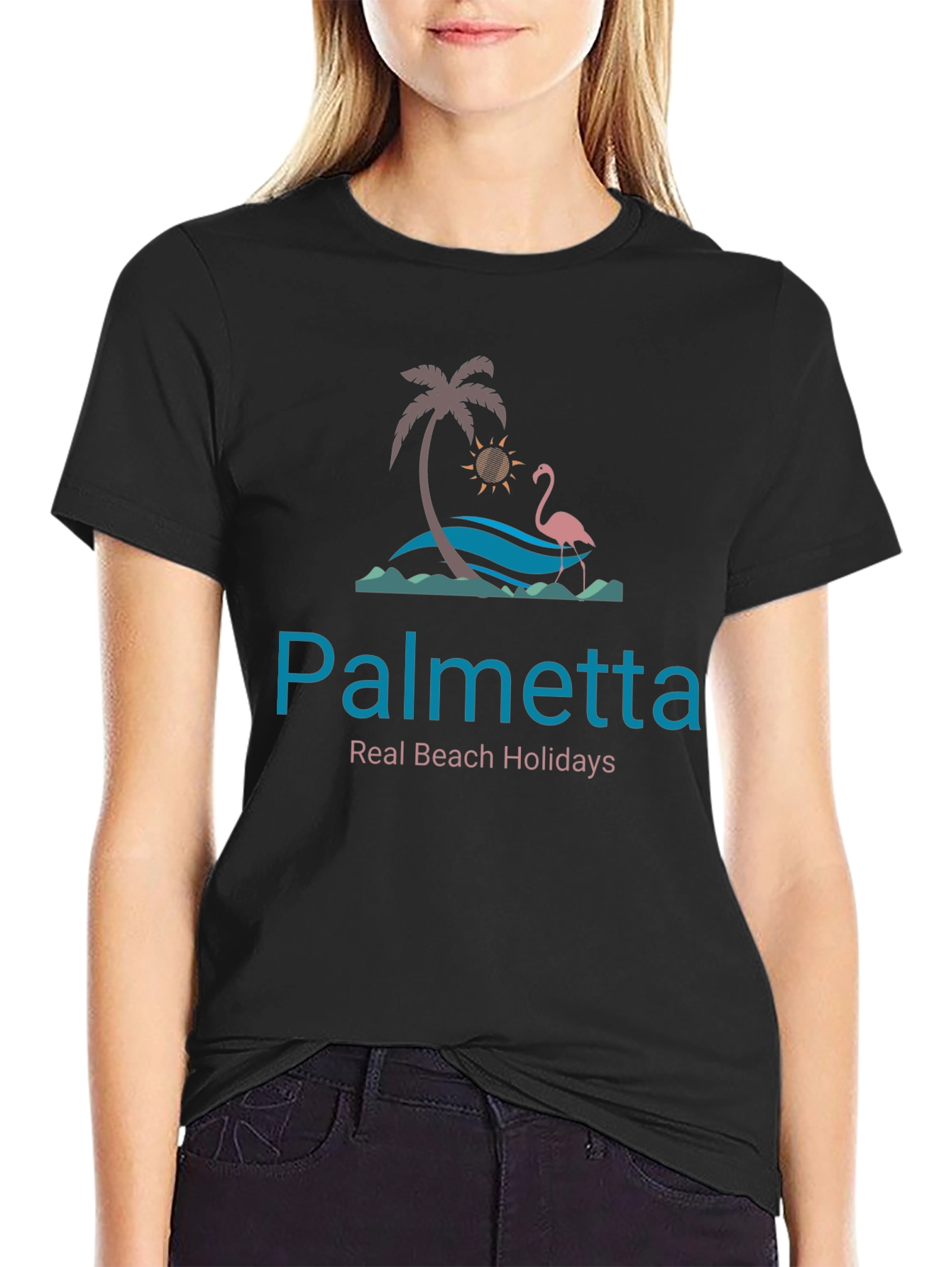 Palmetto Real Beach Holidays Graphic Tee