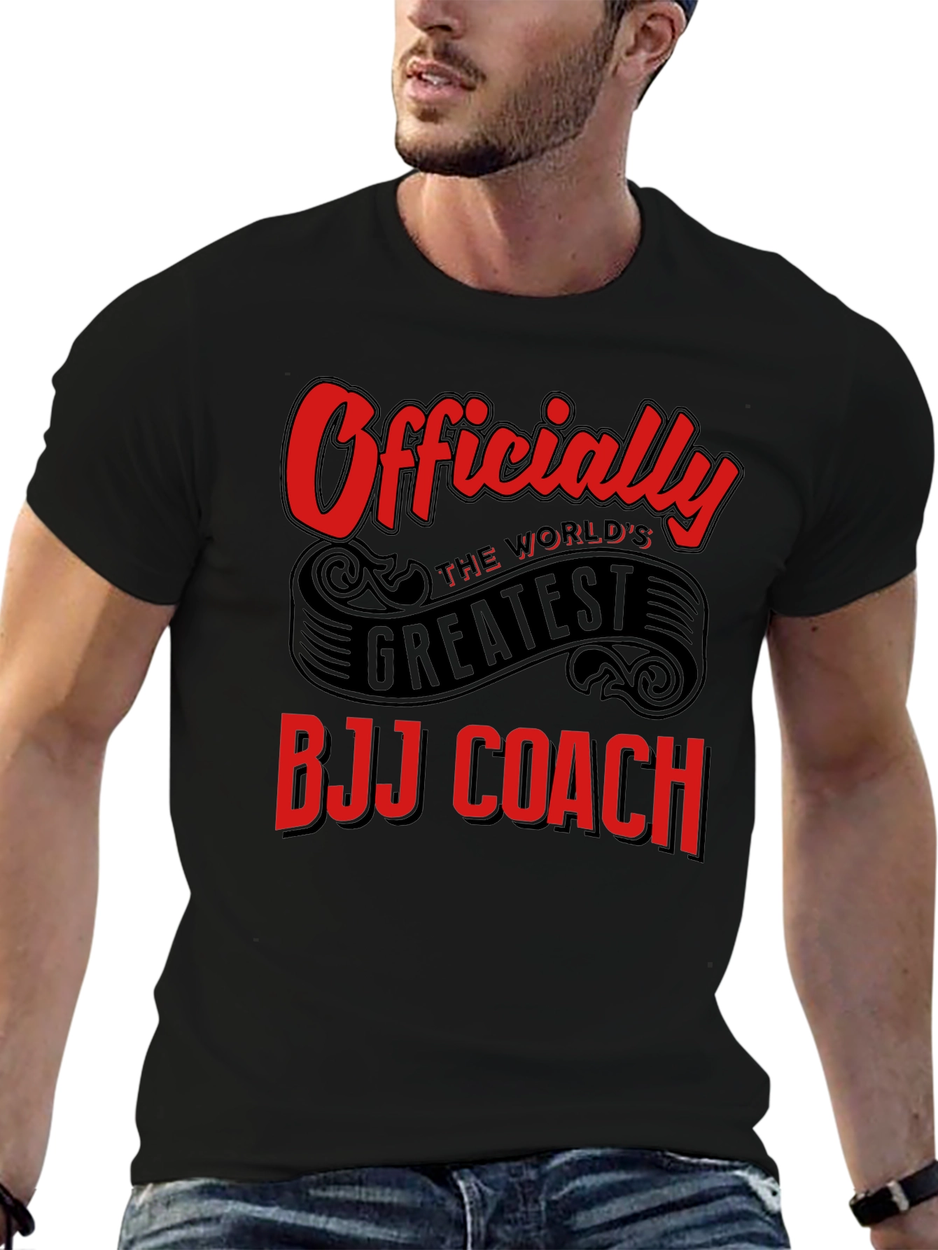 Officially the Worlds Greatest BJJ Coach T-Shirt