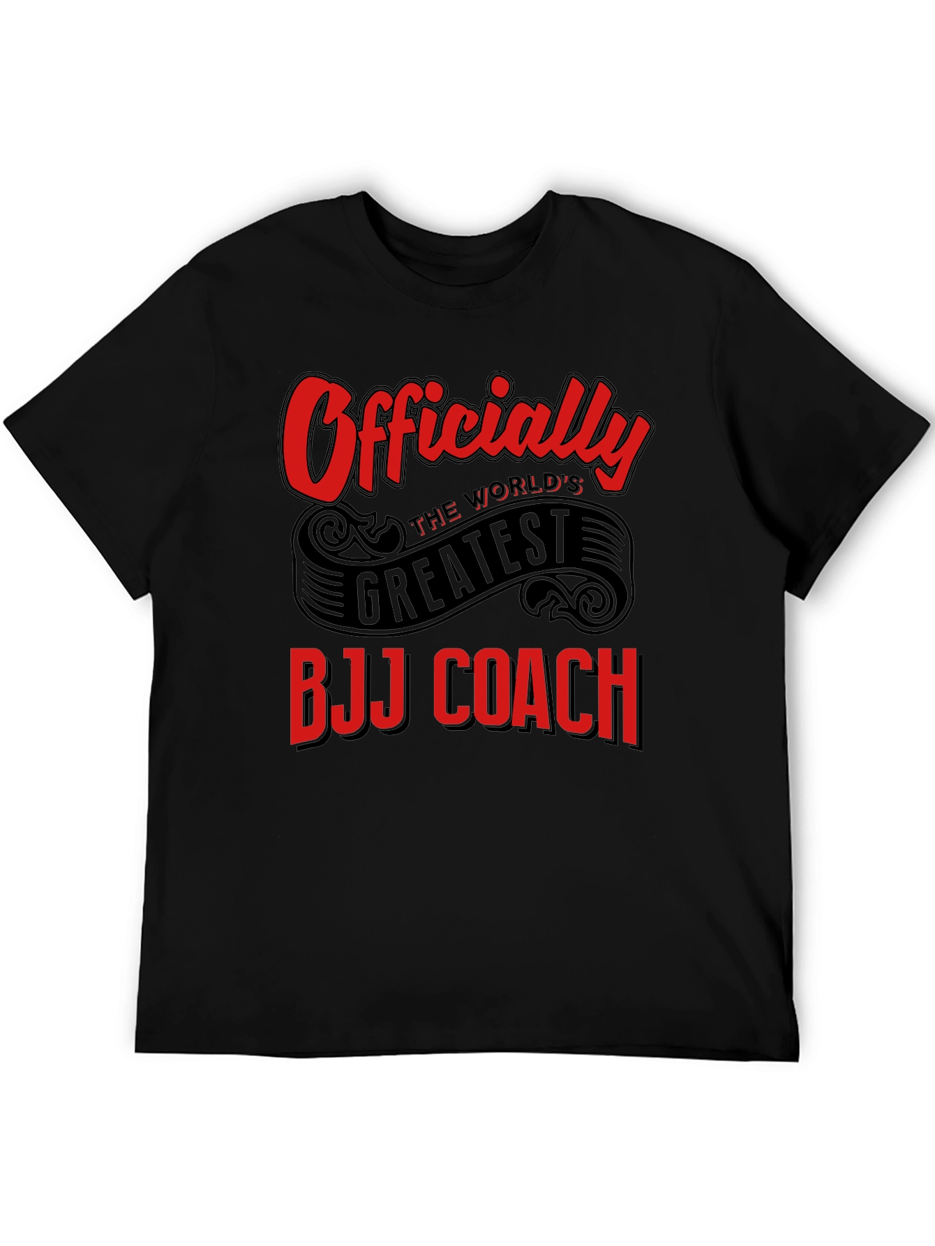 Officially the Worlds Greatest BJJ Coach T-Shirt