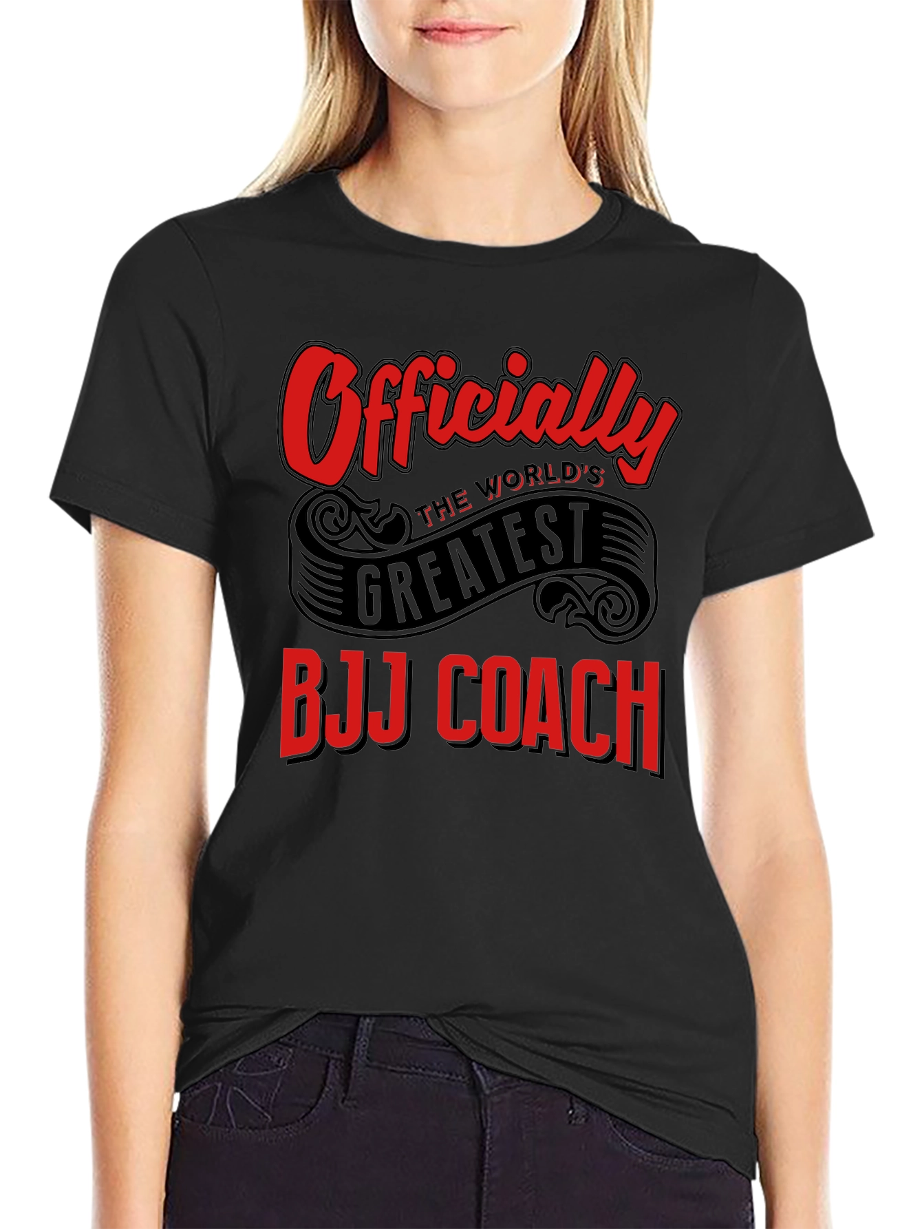 Officially the Worlds Greatest BJJ Coach T-Shirt