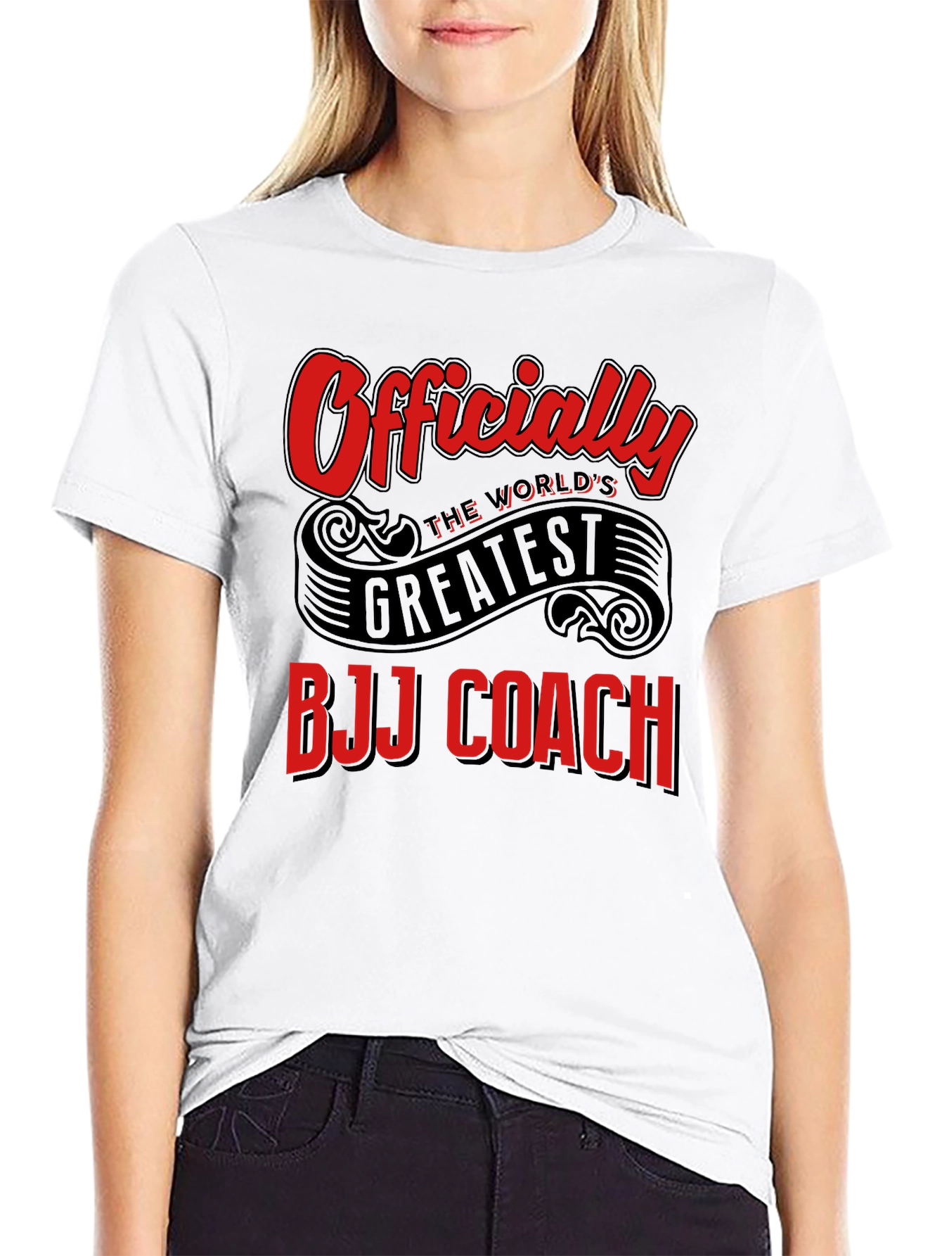 Officially the Worlds Greatest BJJ Coach T-Shirt