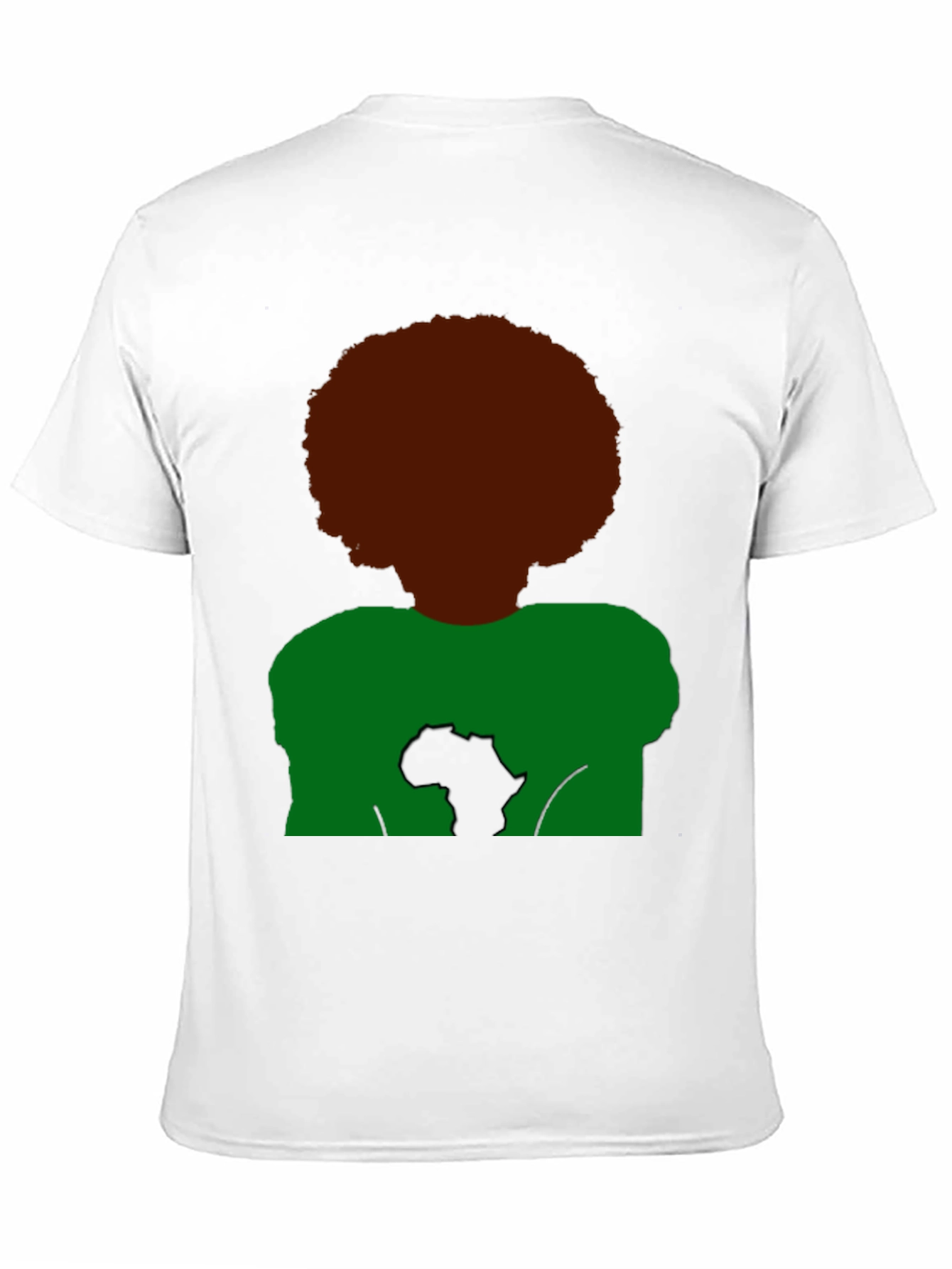 Afro Africa T-Shirt - Black Pride Tee