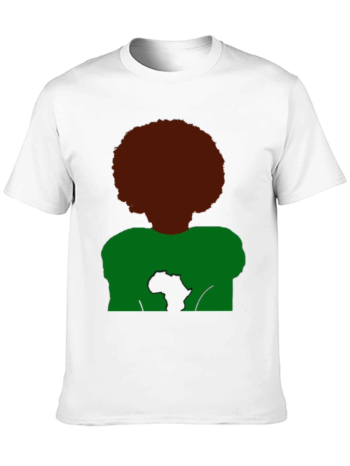 Afro Africa T-Shirt - Black Pride Tee