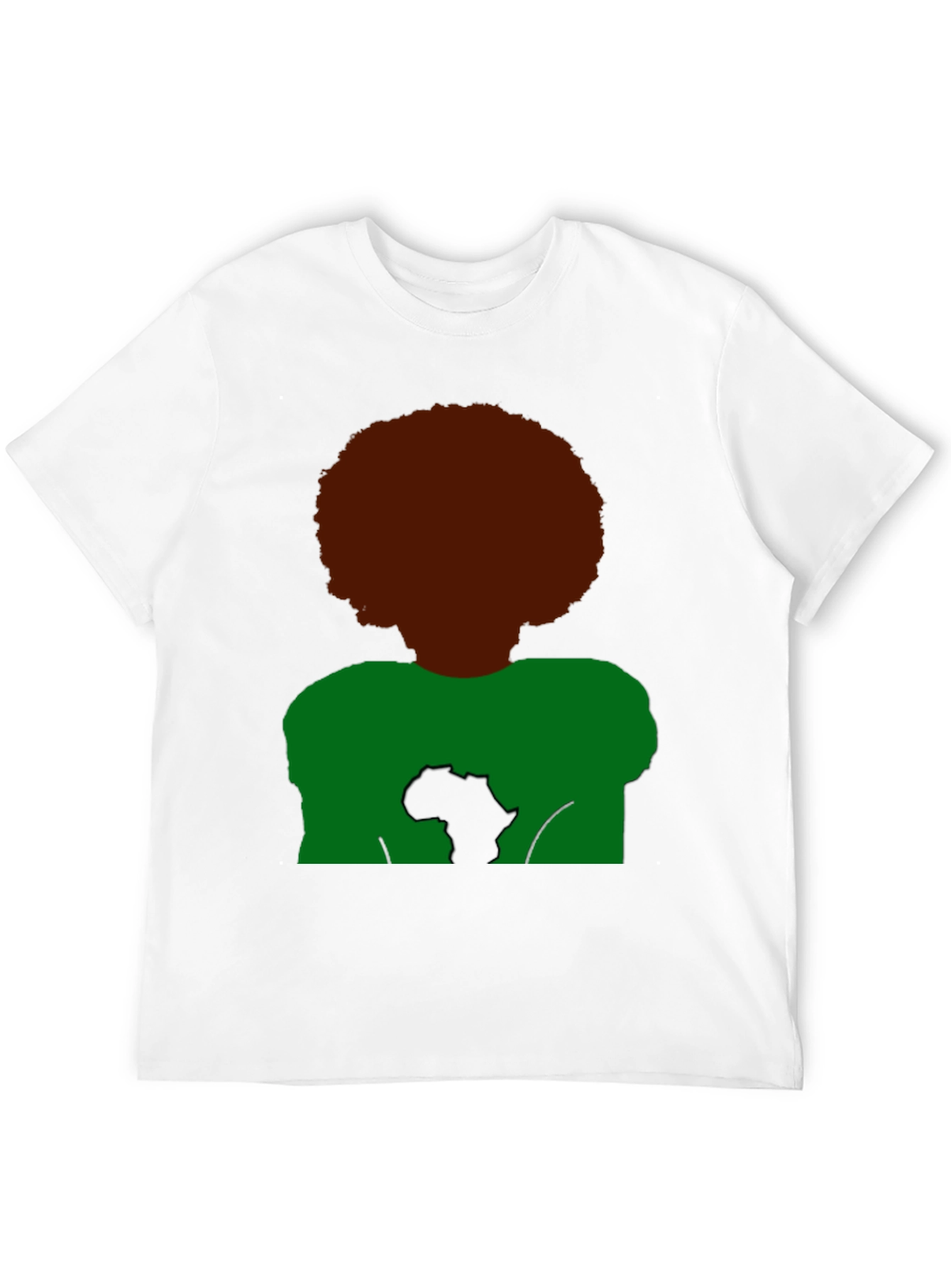 Afro Africa T-Shirt - Black Pride Tee