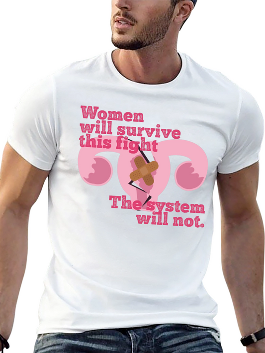 Feminist Uterus T-Shirt - Womens Rights Tee