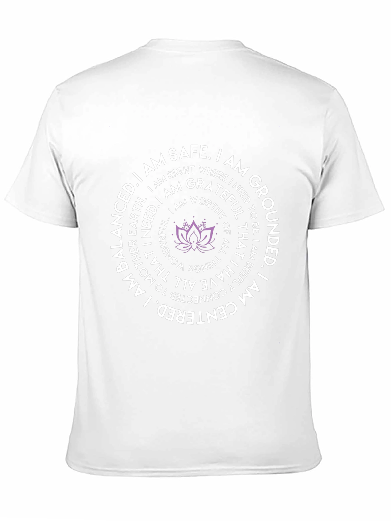 Centered Lotus T-Shirt - Grounded & Balanced