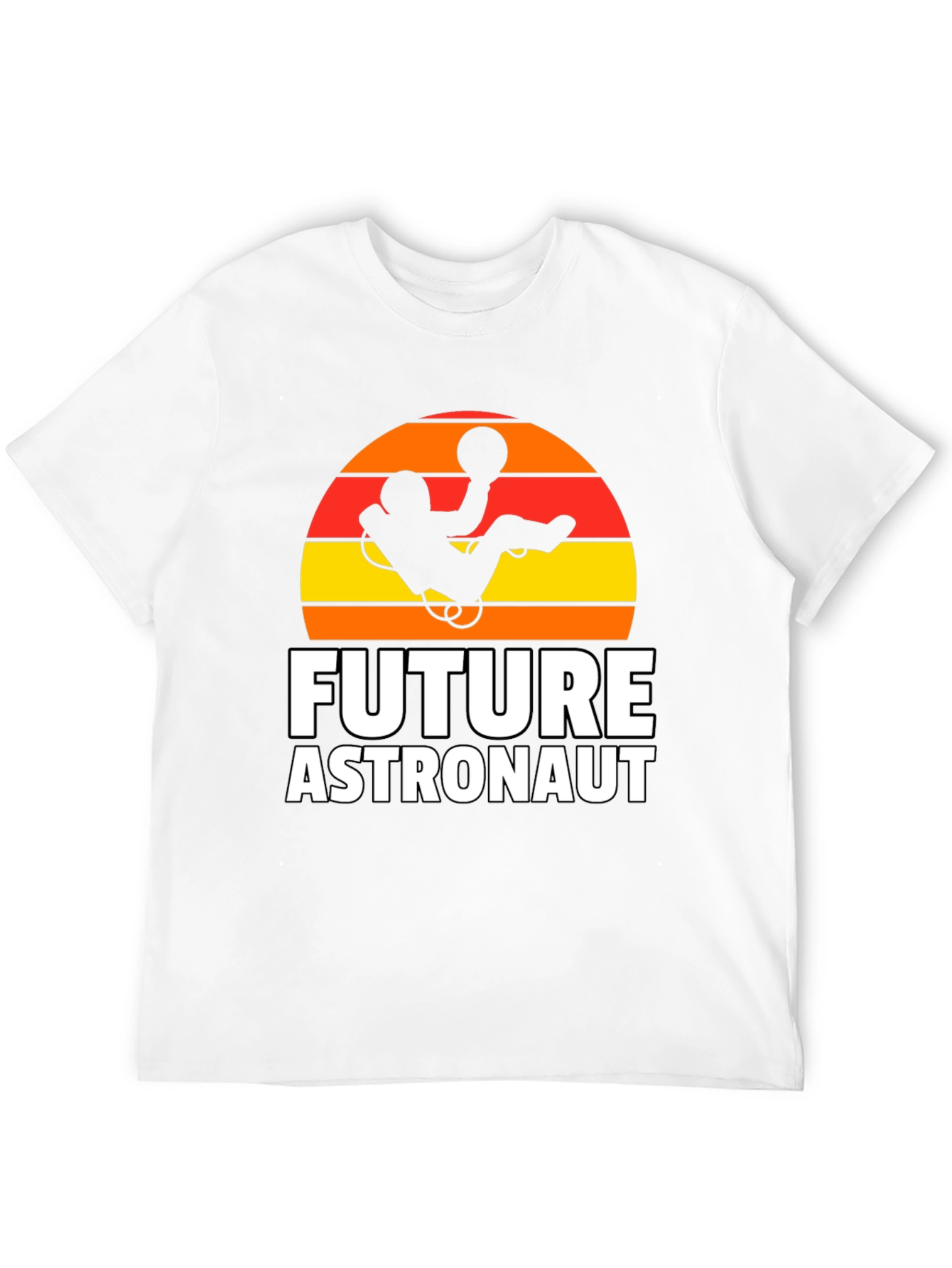 Future Astronaut Graphic Tee - Black