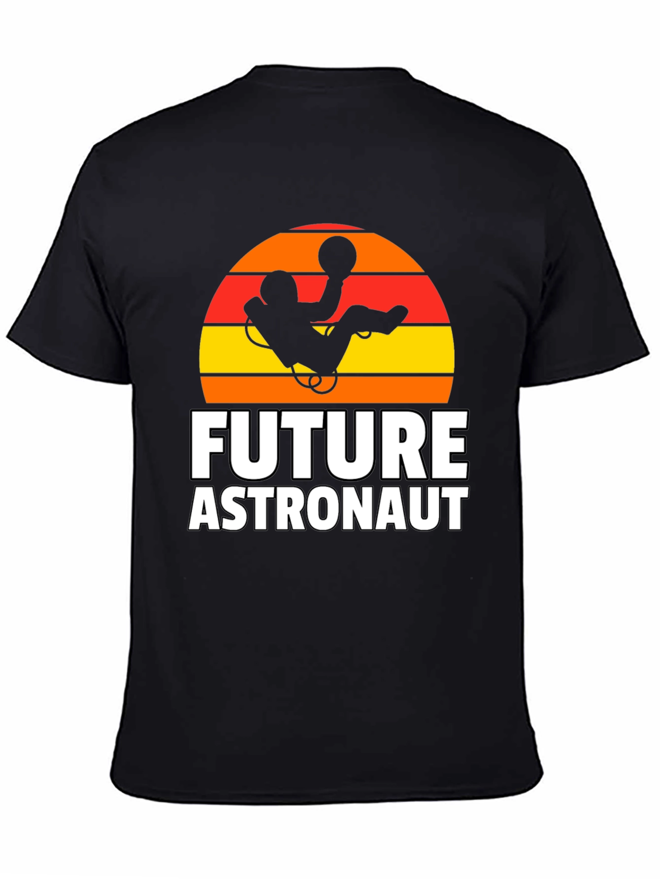 Future Astronaut Graphic Tee - Black