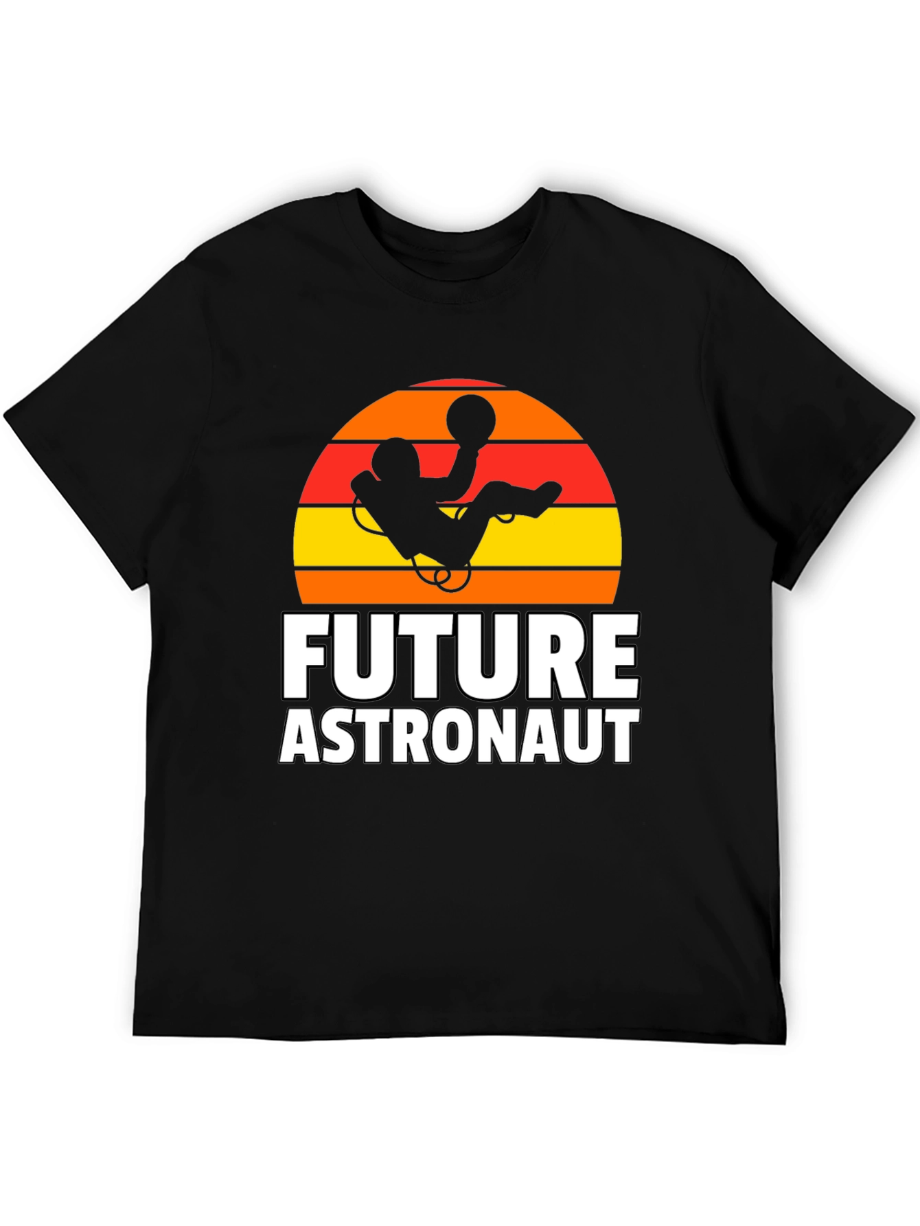 Future Astronaut Graphic Tee - Black