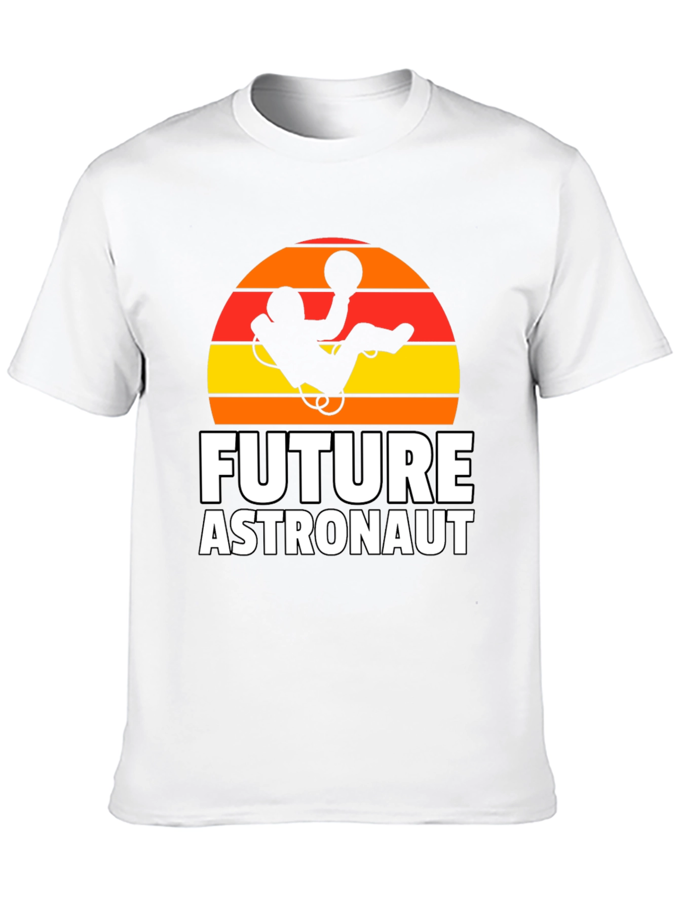 Future Astronaut Graphic Tee - Black