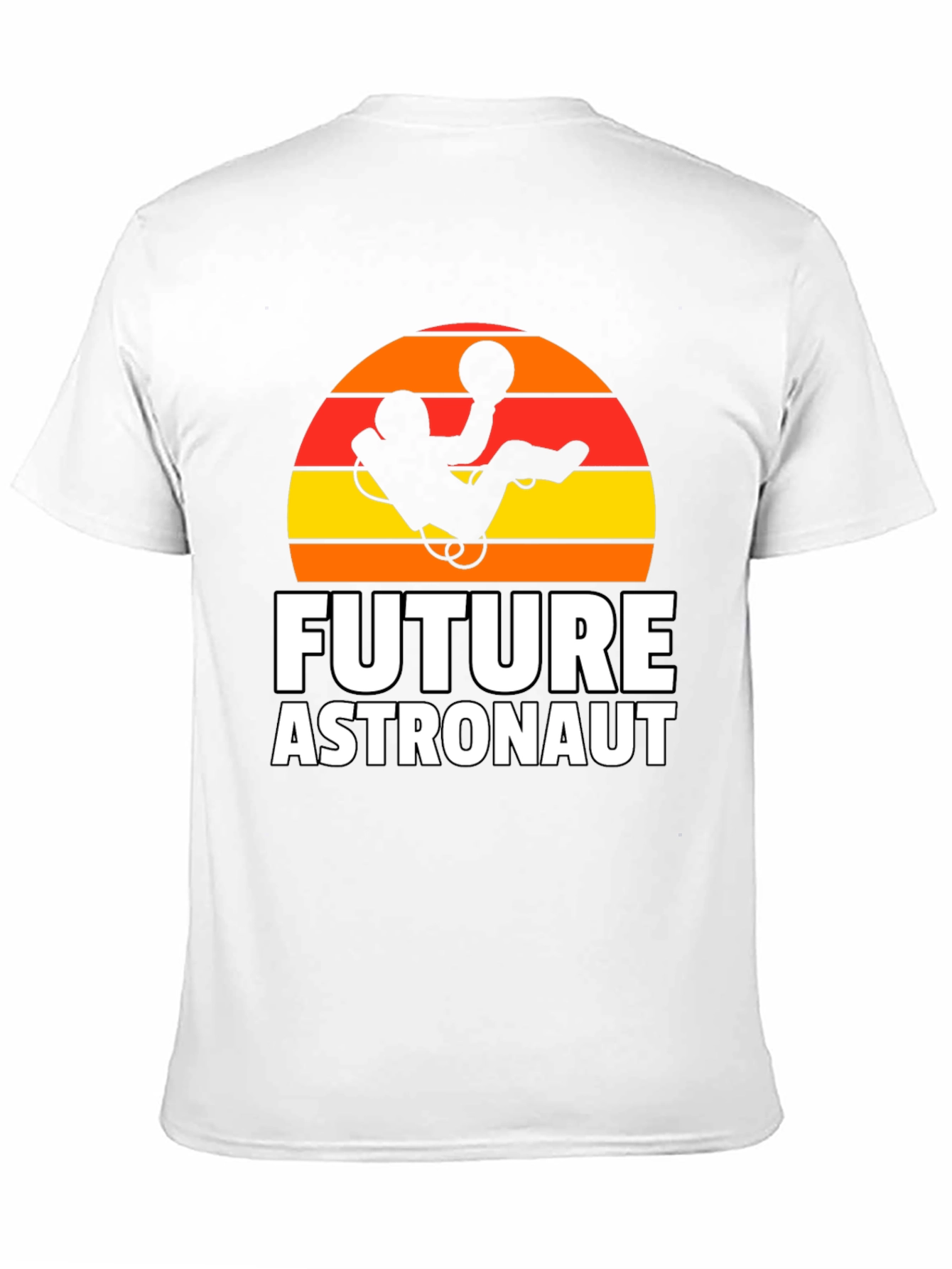 Future Astronaut Graphic Tee - Black