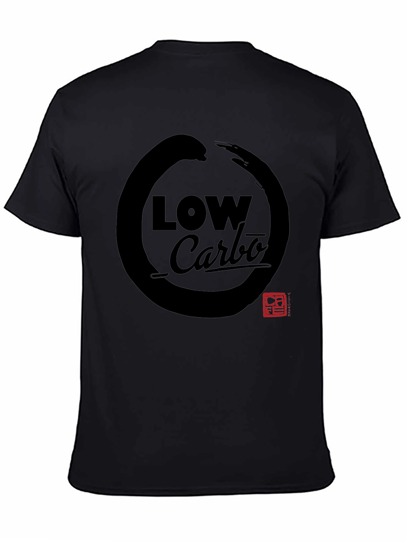 Low Carbo Graphic Tee - Zen Circle Design