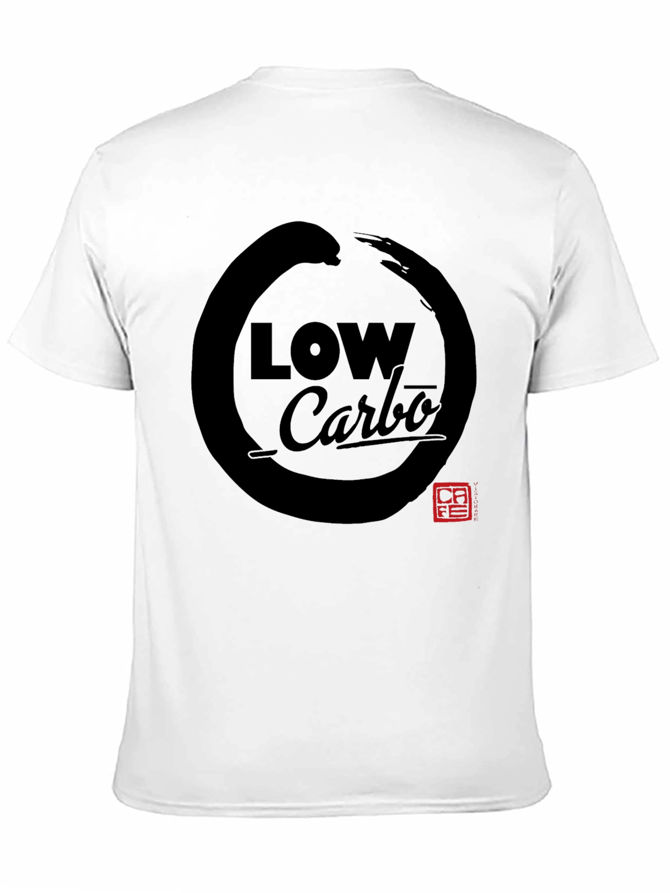 Low Carbo Graphic Tee - Zen Circle Design