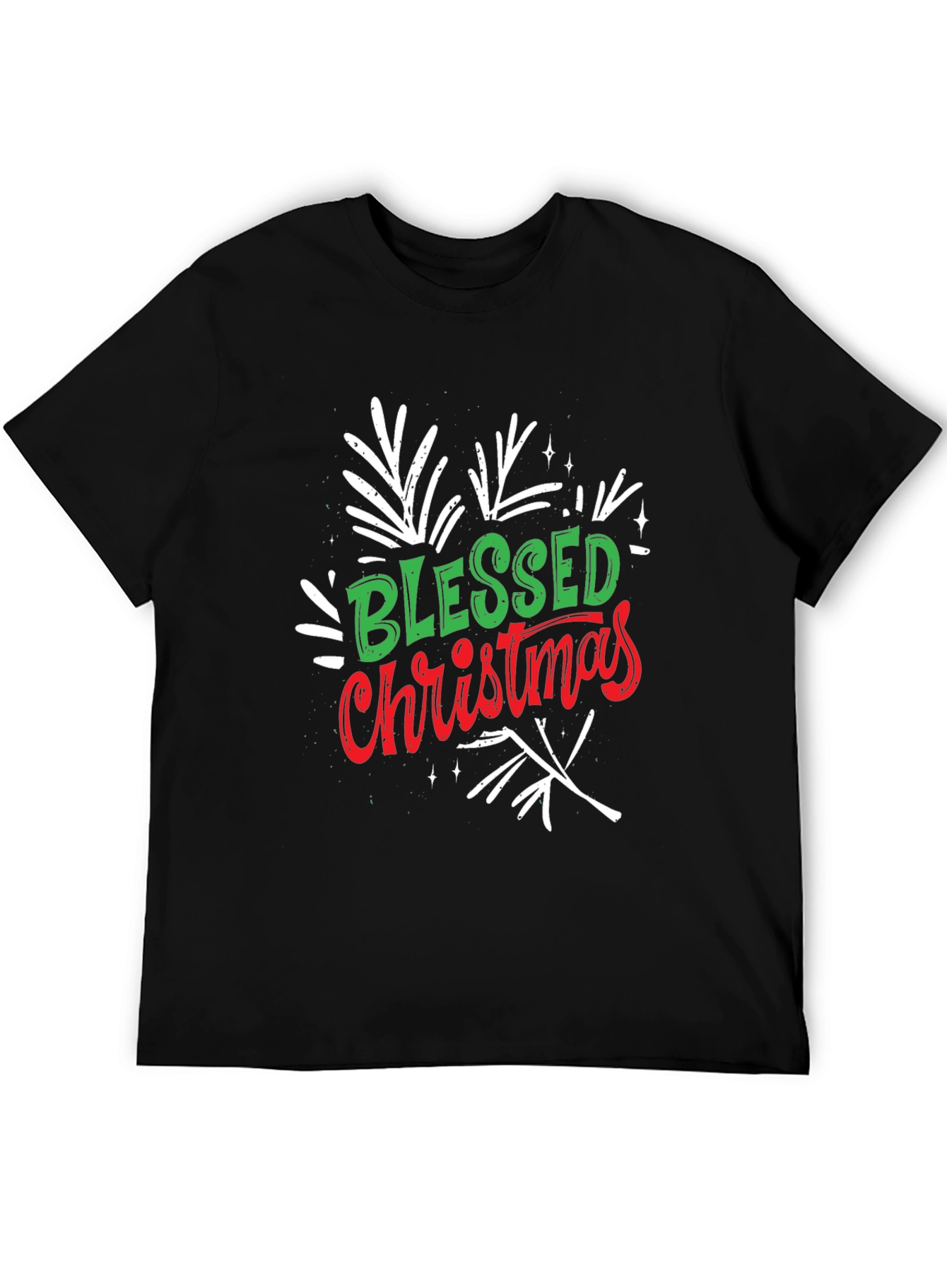 Blessed Christmas Graphic Tee - Holiday Cheer
