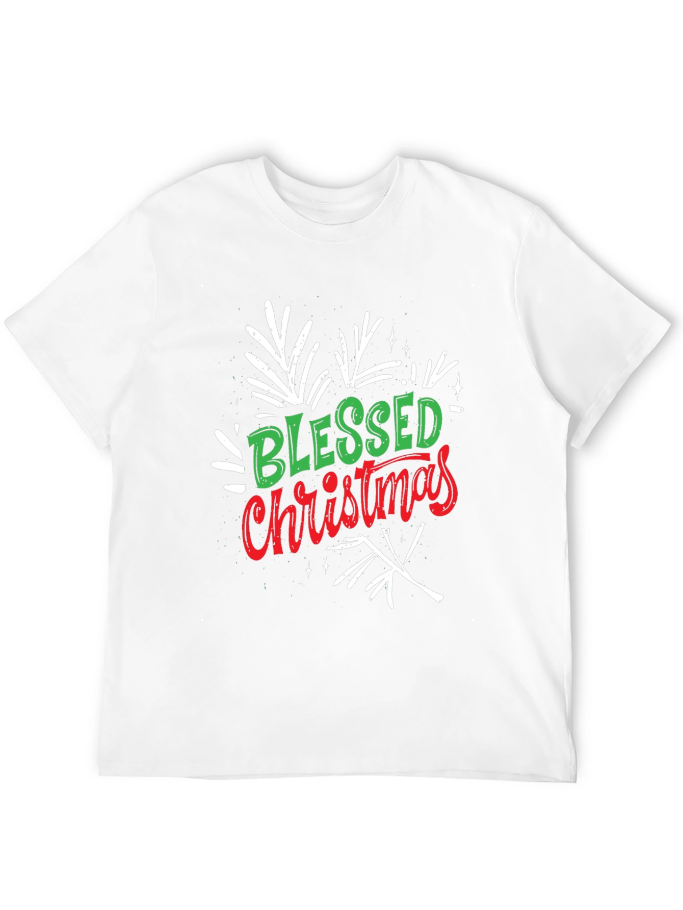Blessed Christmas Graphic Tee - Holiday Cheer