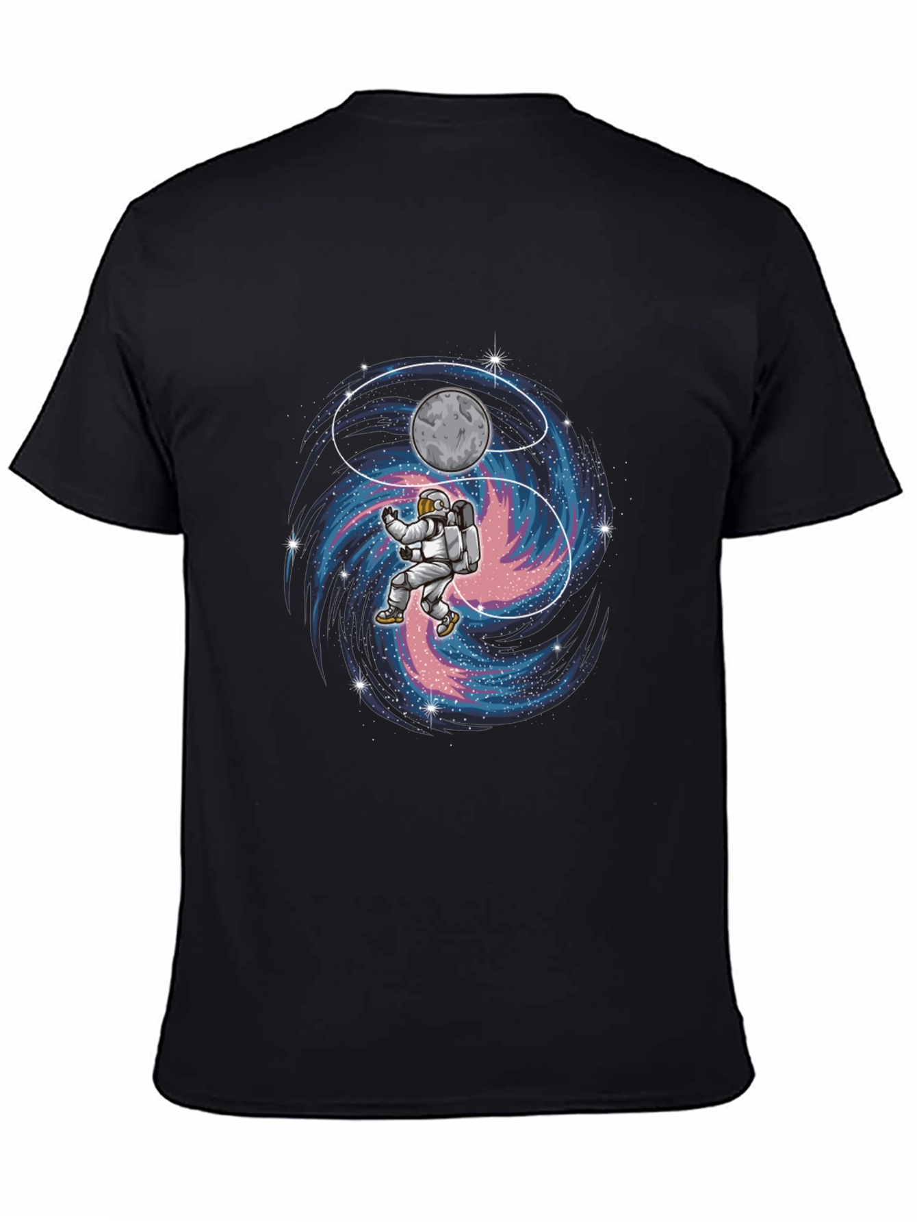 Astronaut Galaxy Graphic T-Shirt
