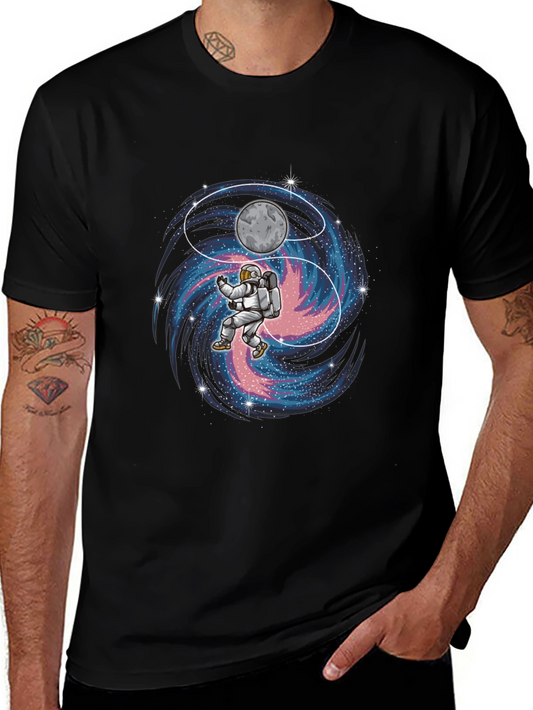 Astronaut Galaxy Graphic T-Shirt