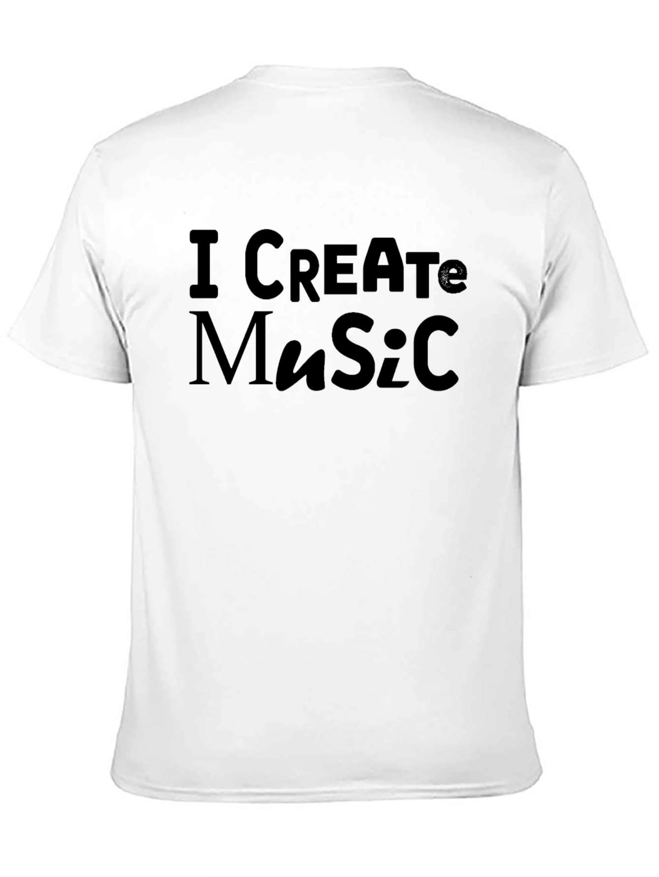 I Create Music Graphic T-Shirt
