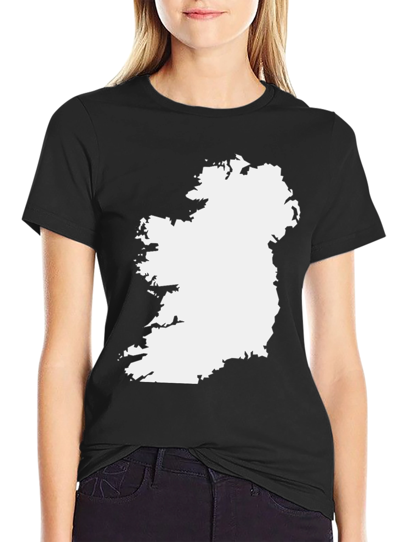 Ireland Map Graphic T-Shirt