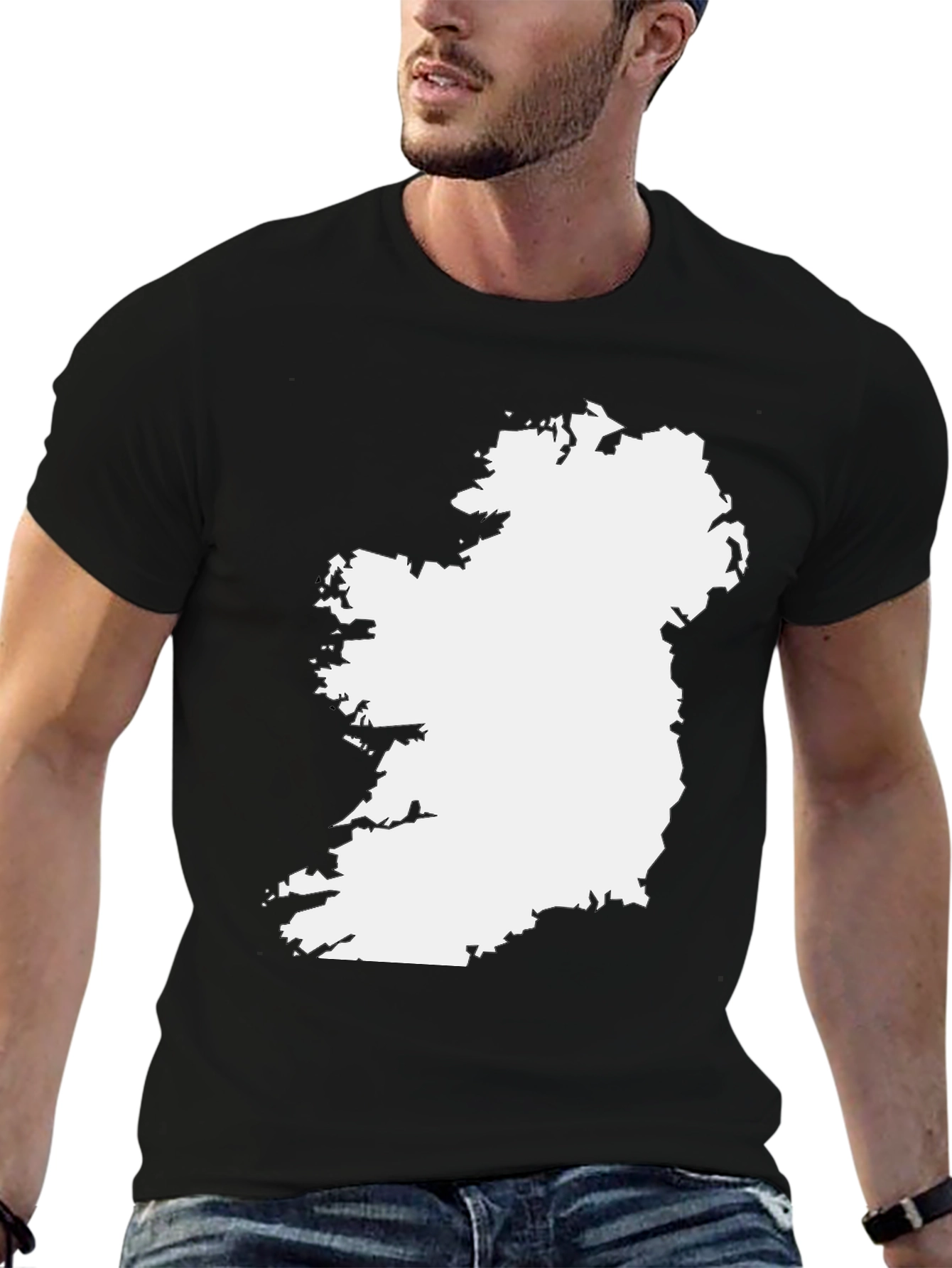 Ireland Map Graphic T-Shirt