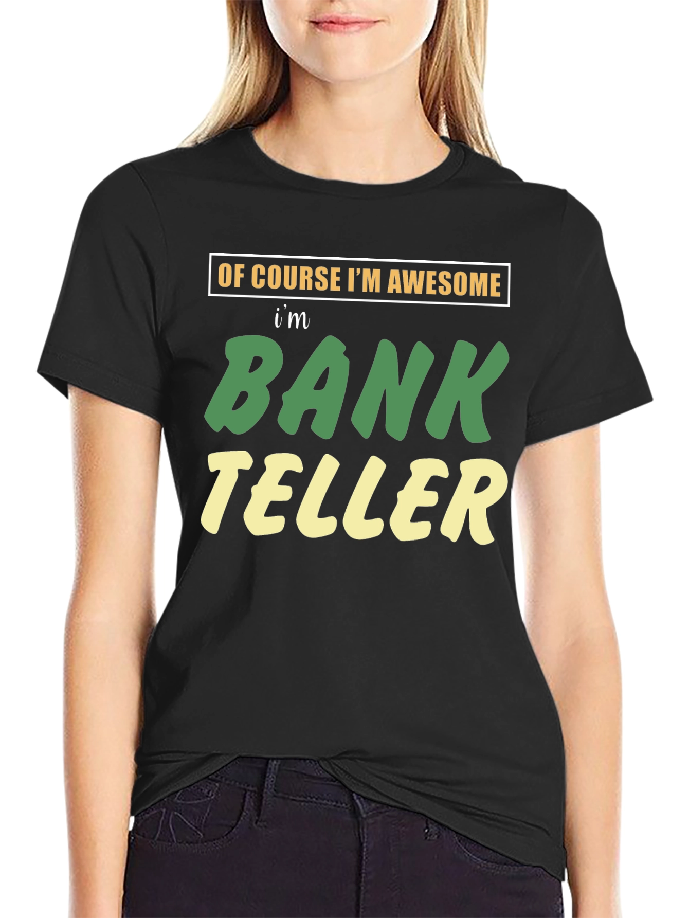 Awesome Bank Teller Graphic T-Shirt