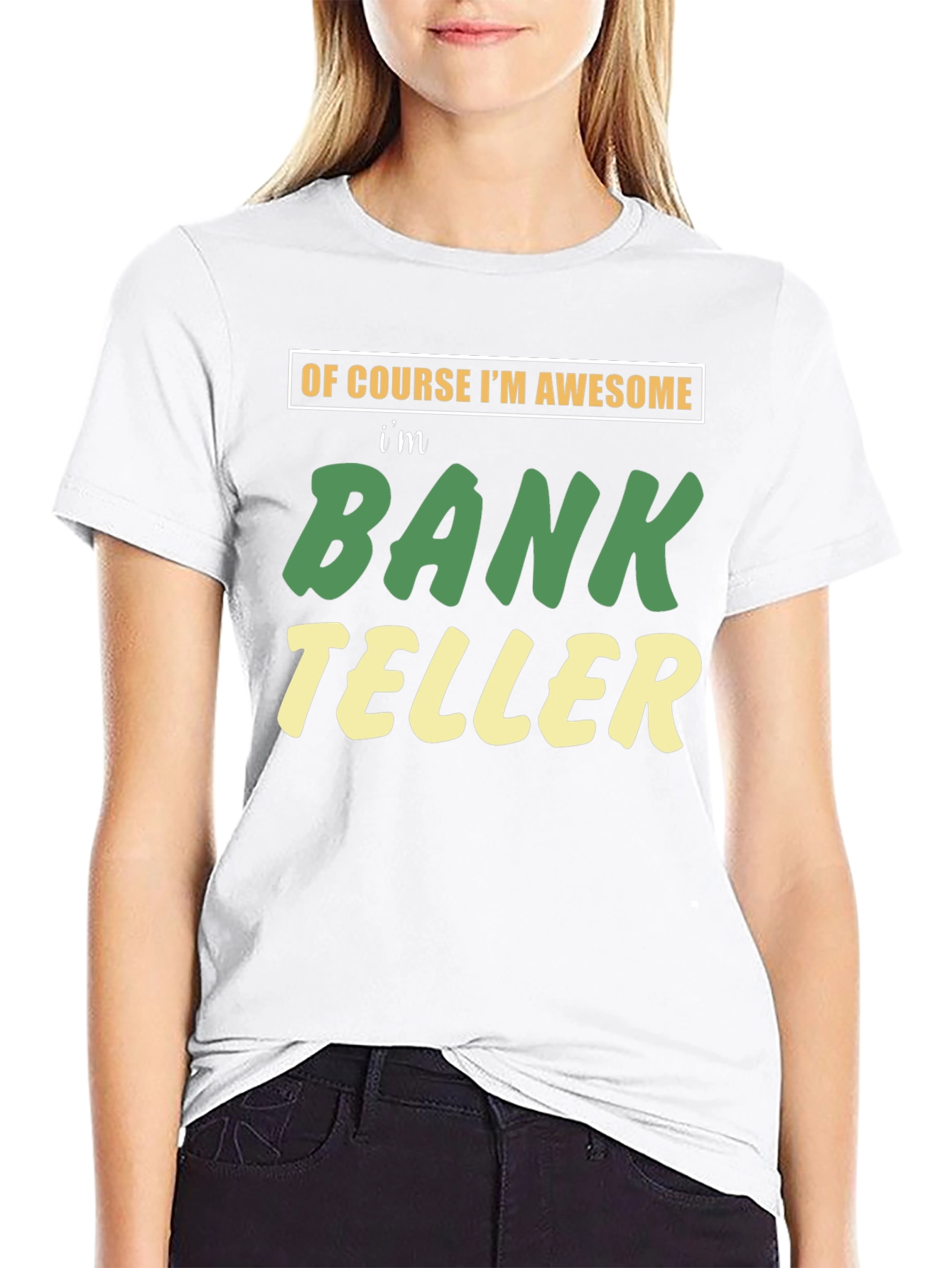 Awesome Bank Teller Graphic T-Shirt