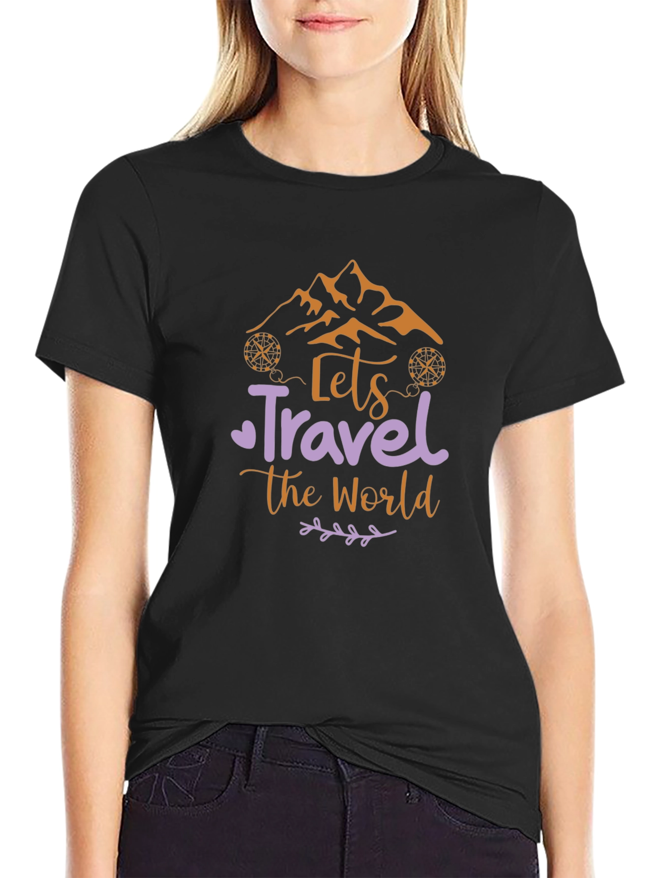 Lets Travel the World Graphic Tee