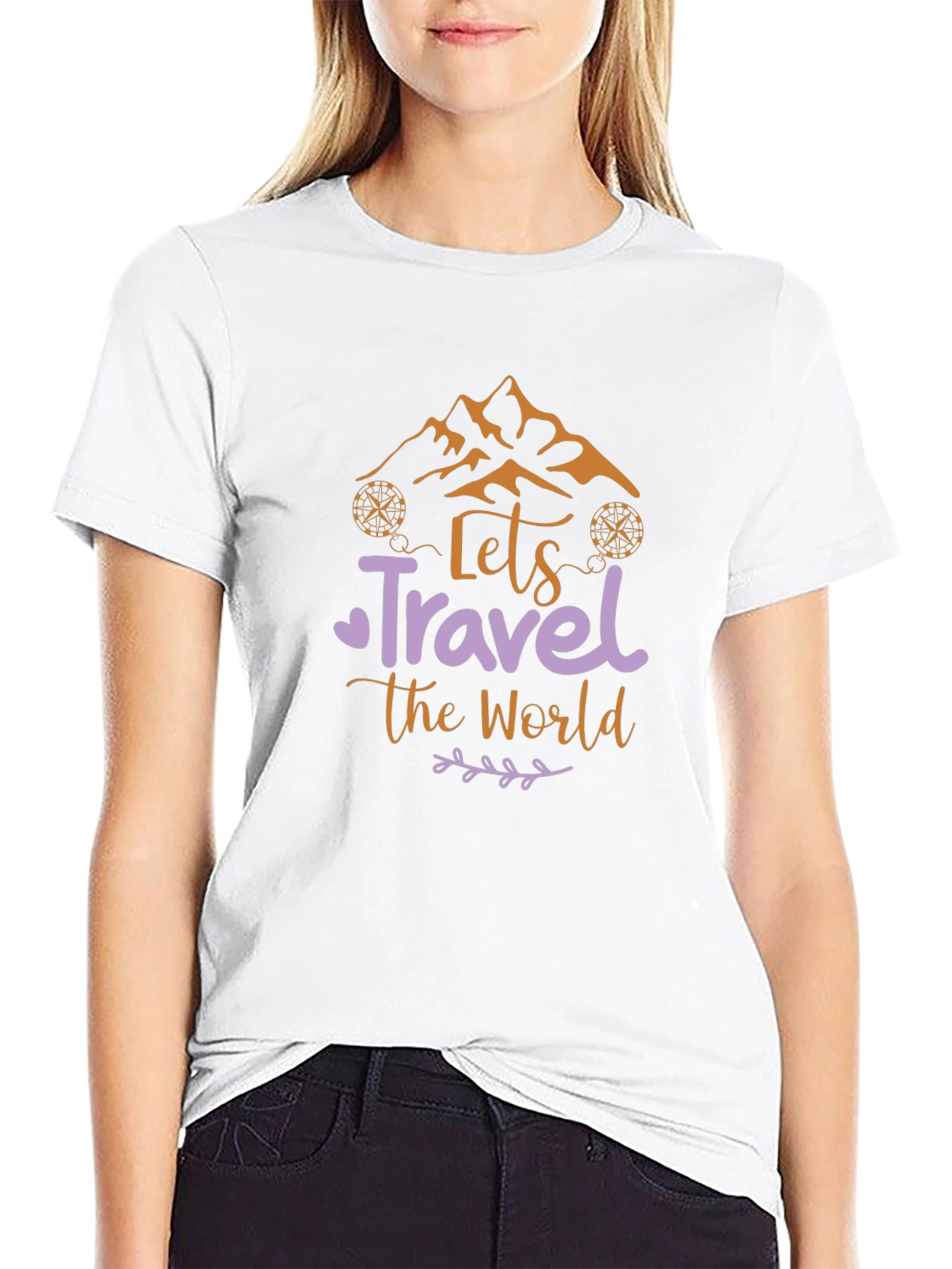 Lets Travel the World Graphic Tee