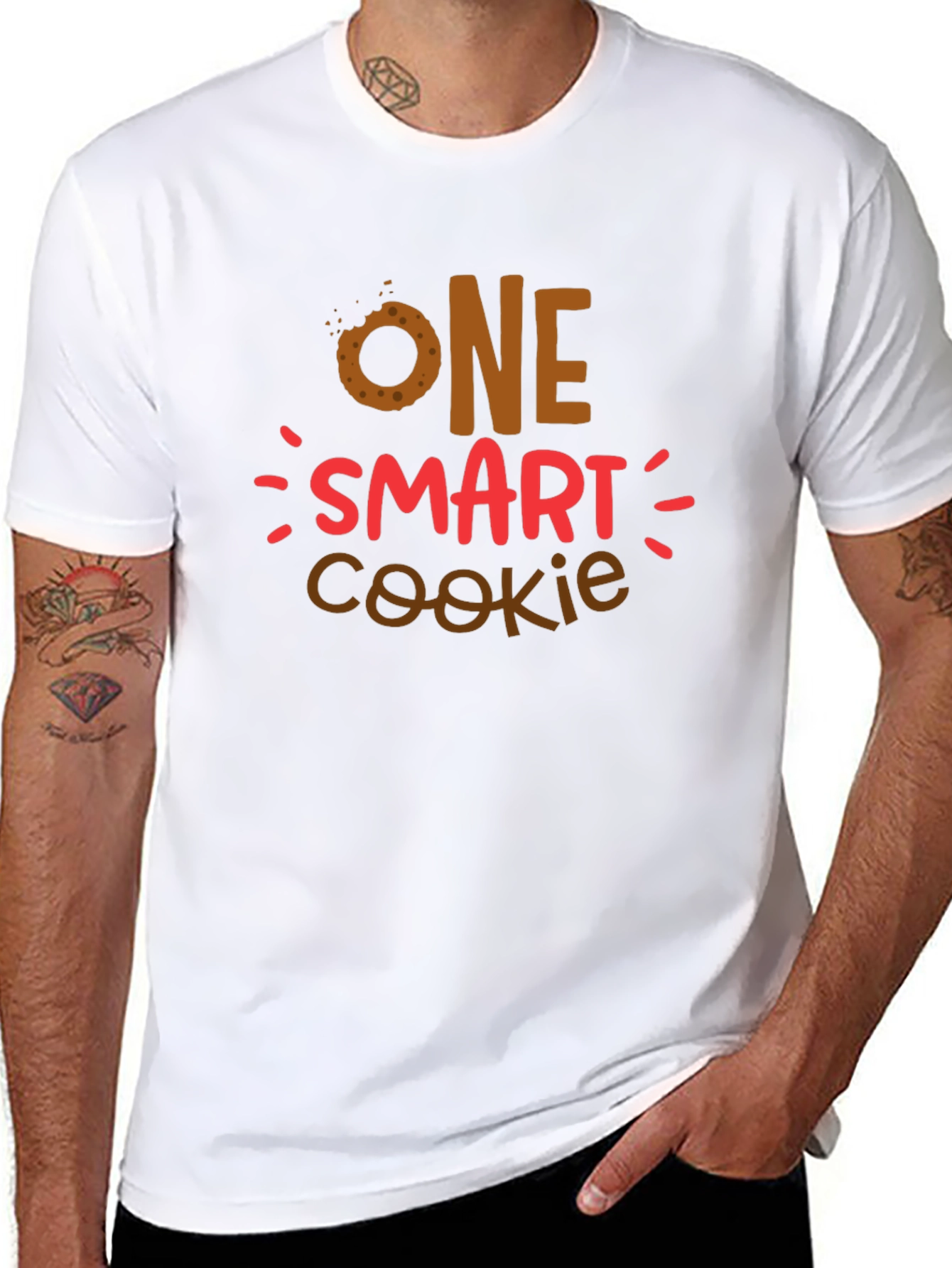 One Smart Cookie Graphic Tee - Fun Novelty Shirt