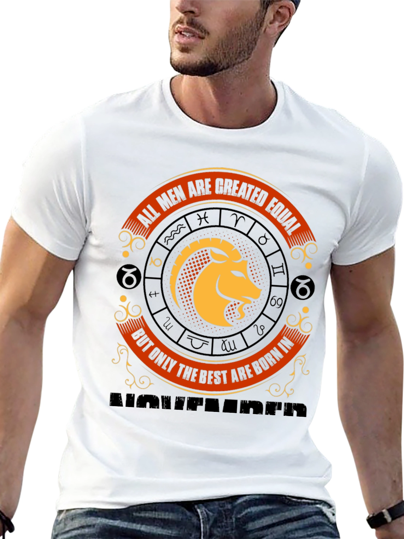 Mens Zodiac November T-Shirt