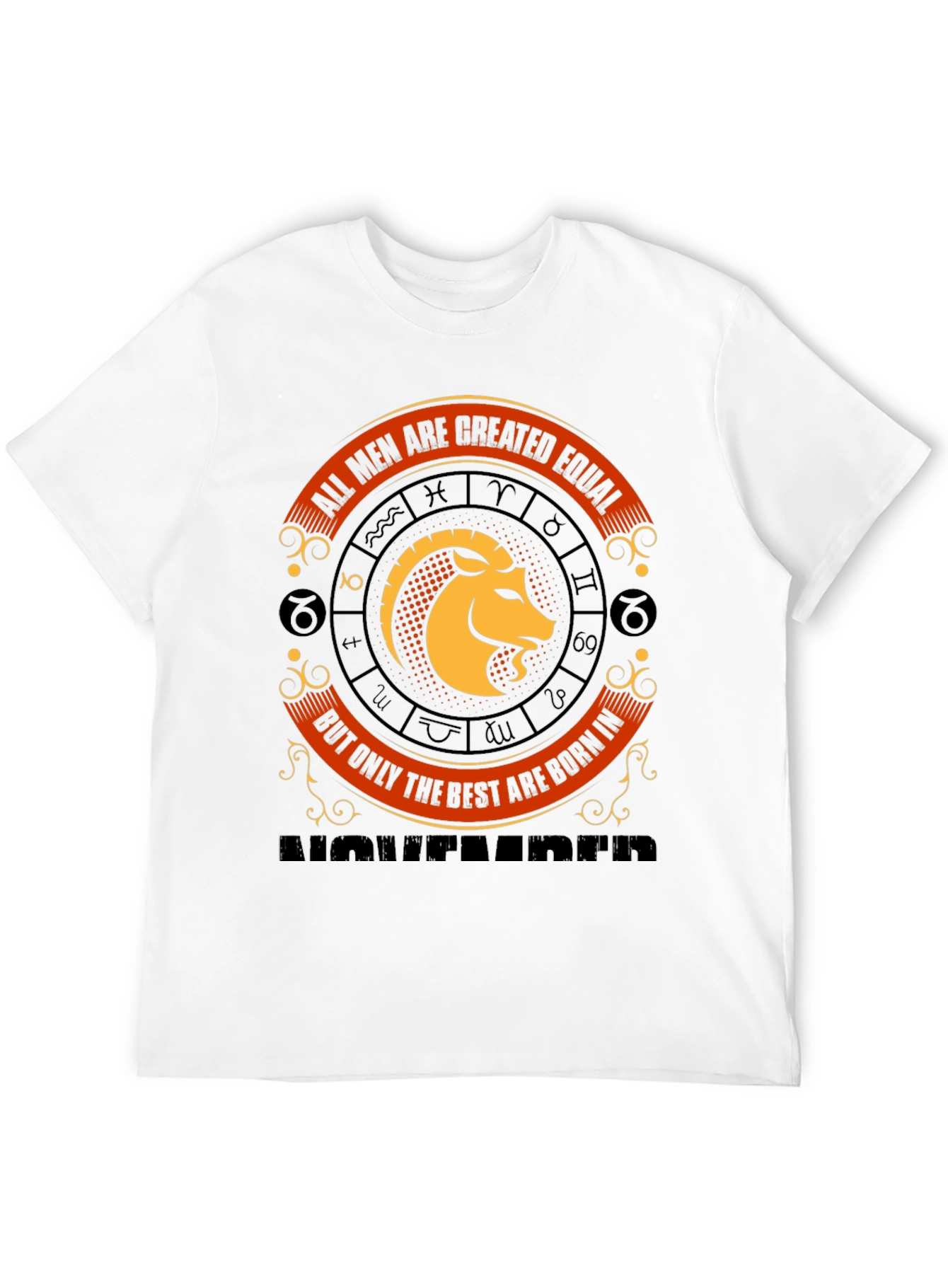 Mens Zodiac November T-Shirt