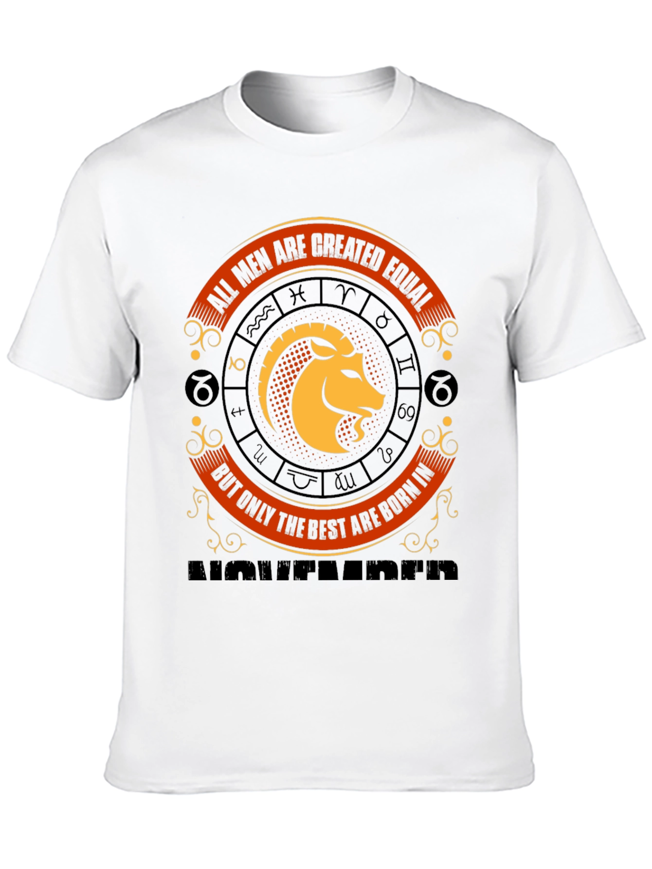 Mens Zodiac November T-Shirt