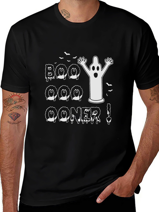 Boo Oooner Funny Halloween T-Shirt